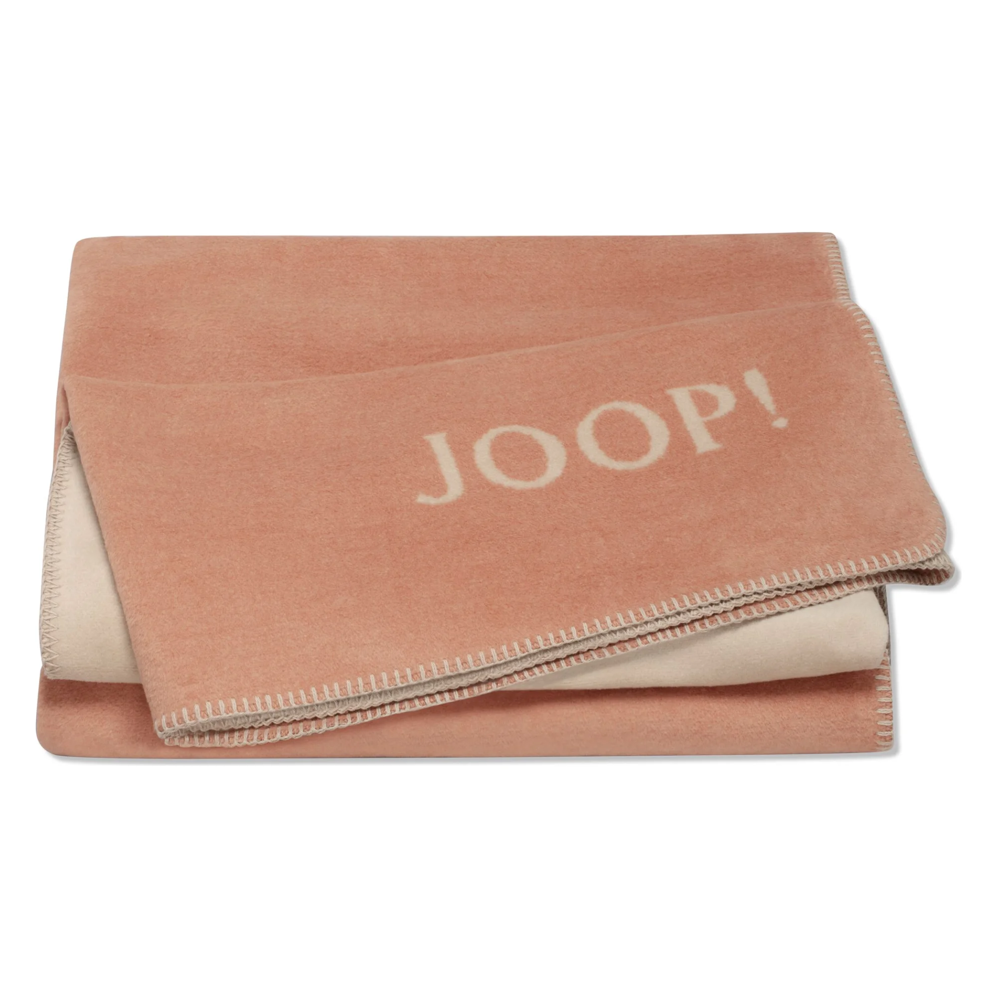 JOOP! Throw UNI DOUBLEFACE Copper-Sand