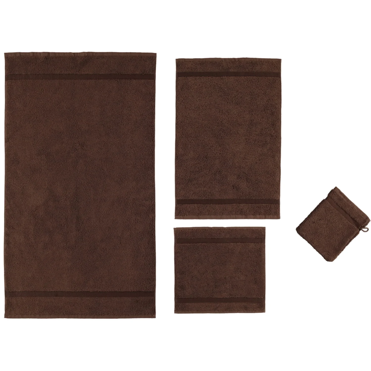 Rhomtuft PRINCESS Towels Mocha