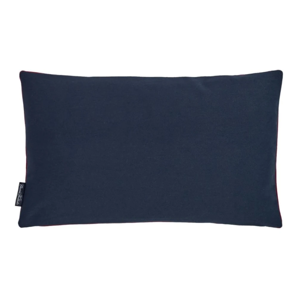 ◾Fischbacher 1819 Dekokissen VICE VERSA Rot-Marineblau