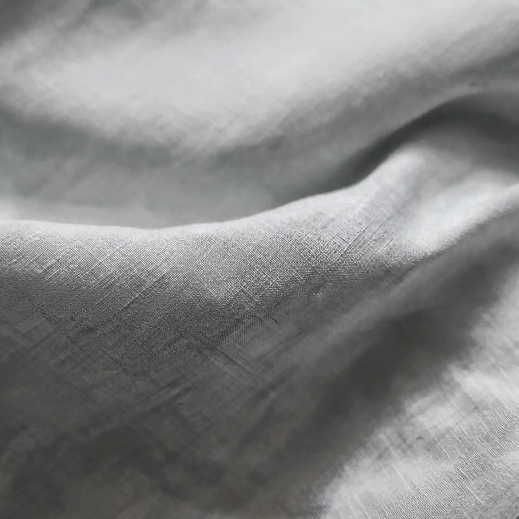 elegante Bettlaken PURE Leinen Silber
