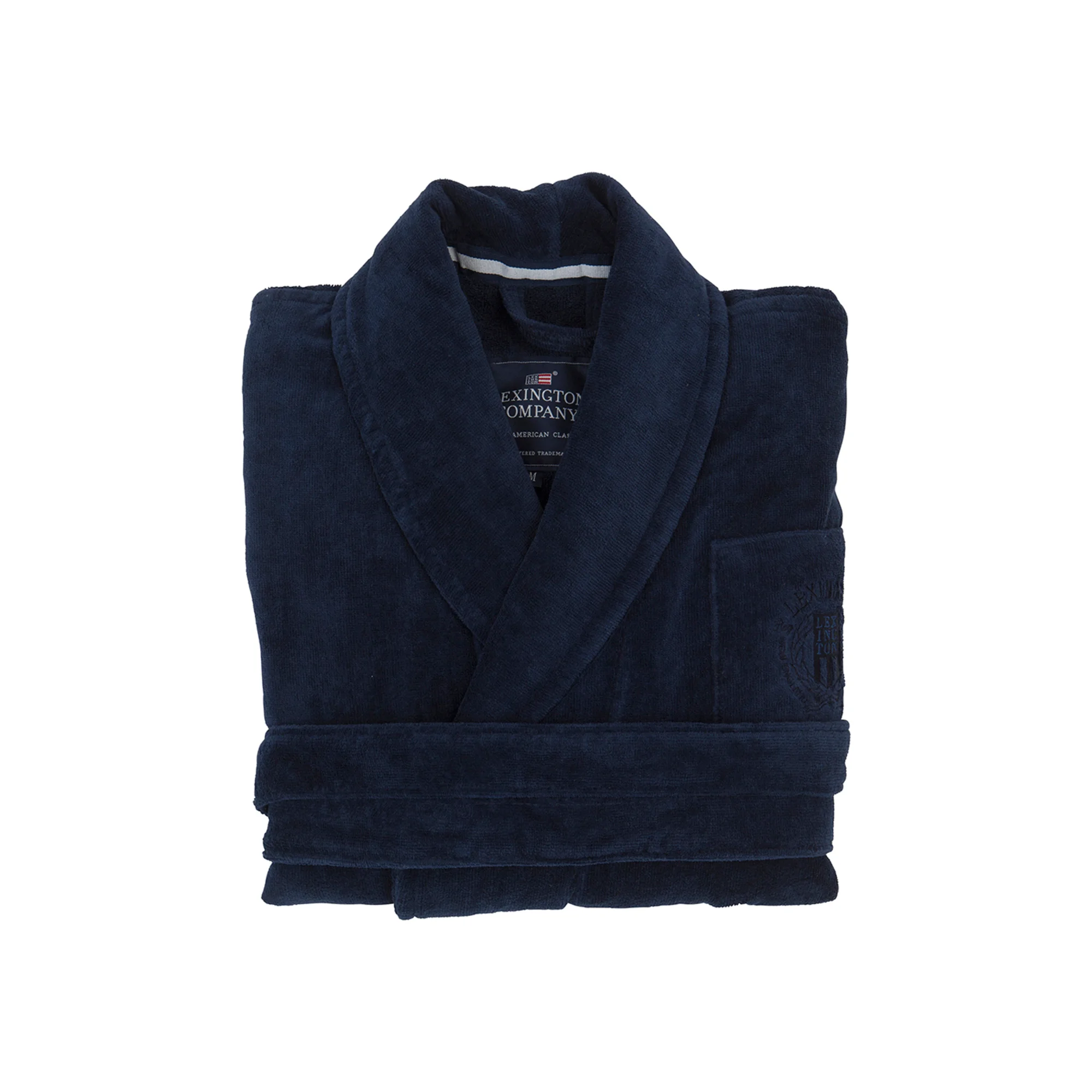 Lexington Bademantel HOTEL Velours Dress Blue
