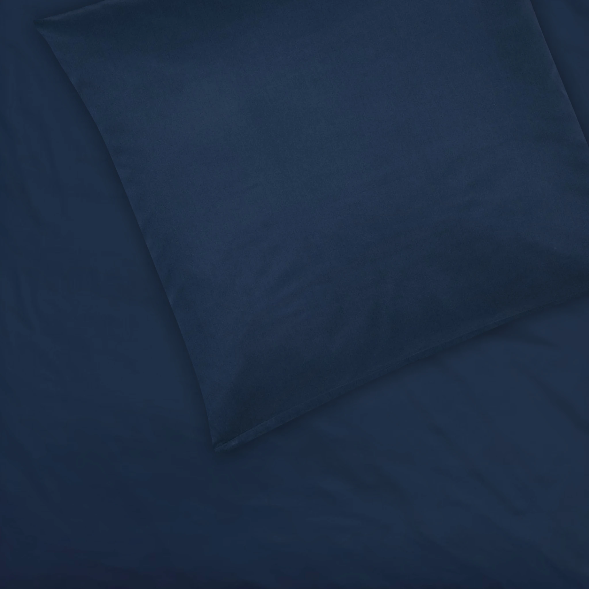 Christian Fischbacher Bettwäsche UNI SATIN Royalblau Produktbild Christian Fischbacher Bettwäsche UNI SATIN Royalblau