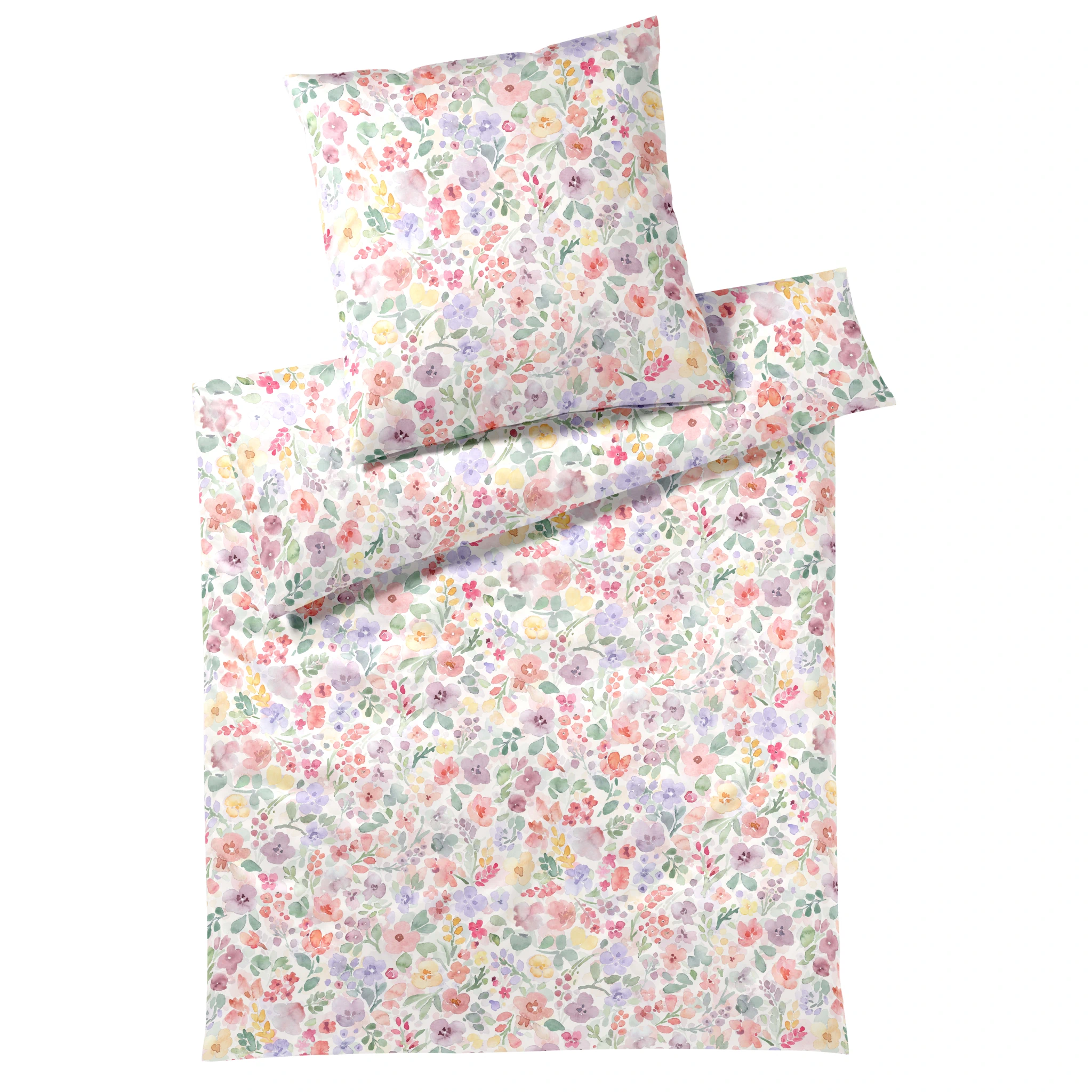 elegante Bettwäsche GENTLE Satin Weiß Produktbild elegante Bettwäsche GENTLE Satin Weiß