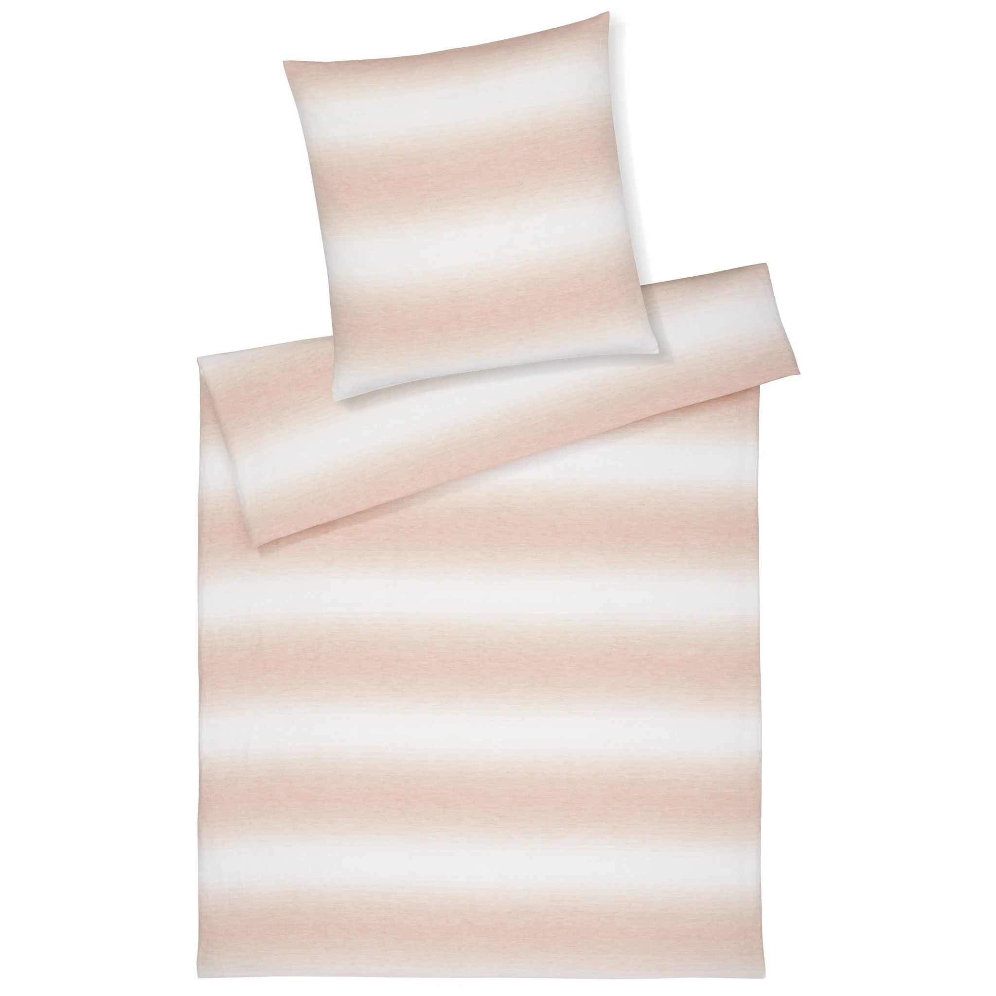 elegante Bettwäsche LAYER Halbleinen Pfirsich Produktbild elegante Bettwäsche LAYER Halbleinen Pfirsich