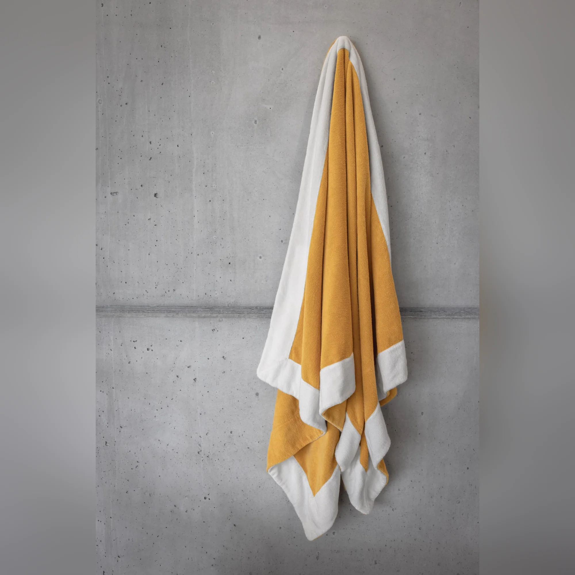 Abyss & Habidecor Beach Towels PORTOFINO Curcuma