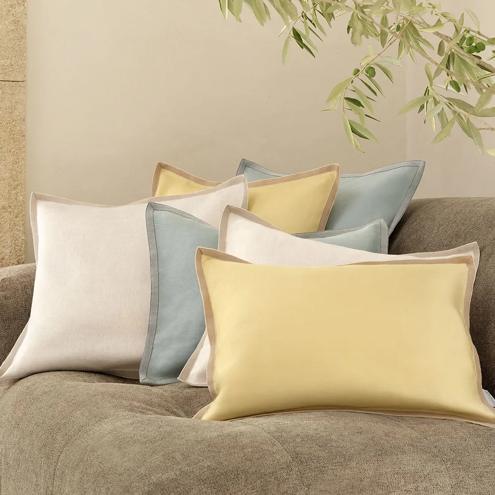 Schlossberg Dekokissen SOLENE Leinen White Produkt 4 Schlossberg Dekokissen SOLENE Leinen White 4