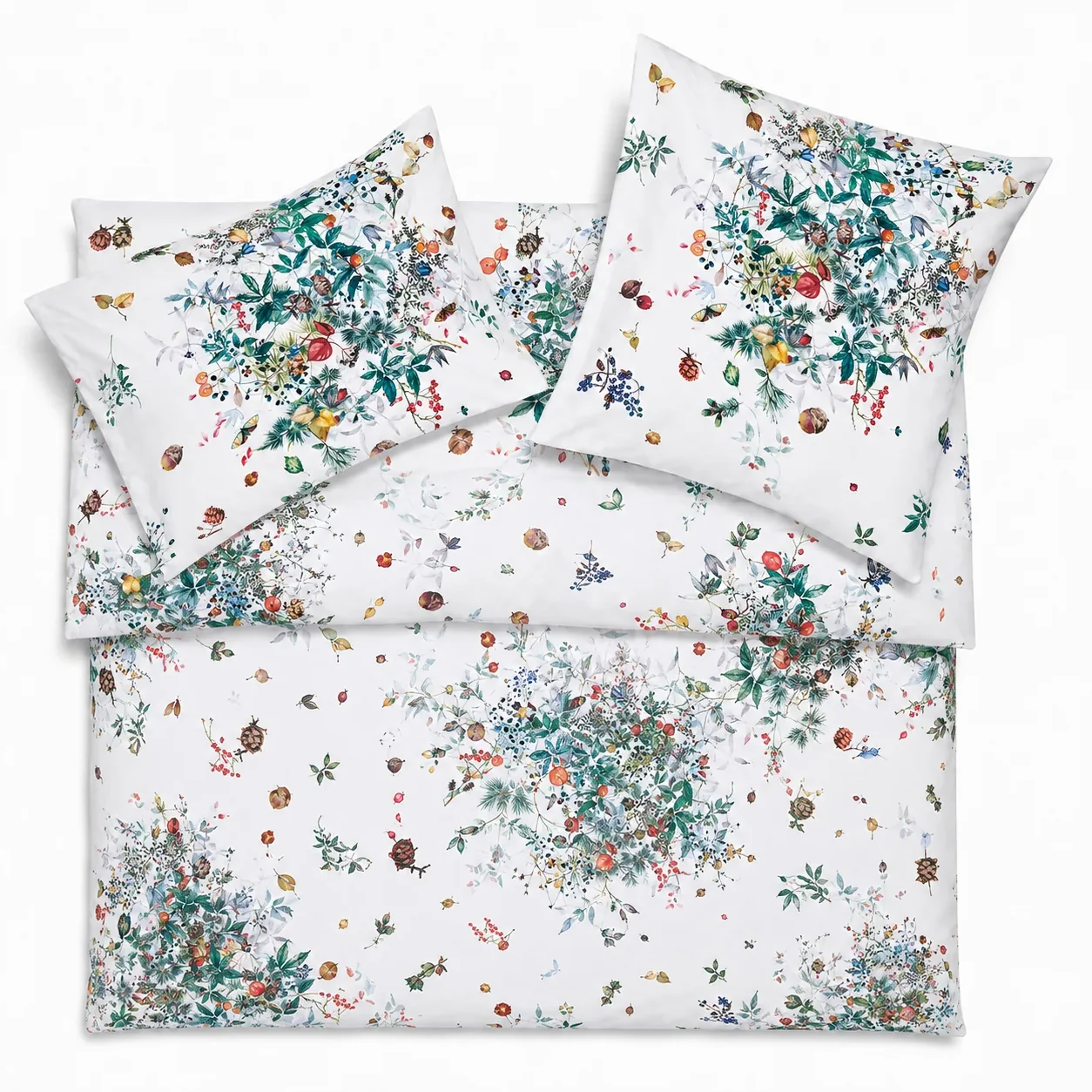 Christian Fischbacher Bed Linen WINTERWALD Sateen 1