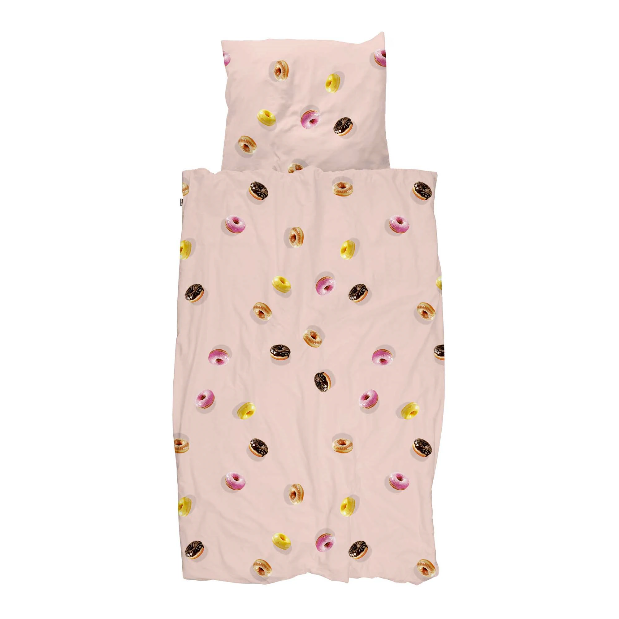 Snurk Bettwäsche DONUT Perkal Apricot Produktbild Snurk Bettwäsche DONUT Perkal Apricot
