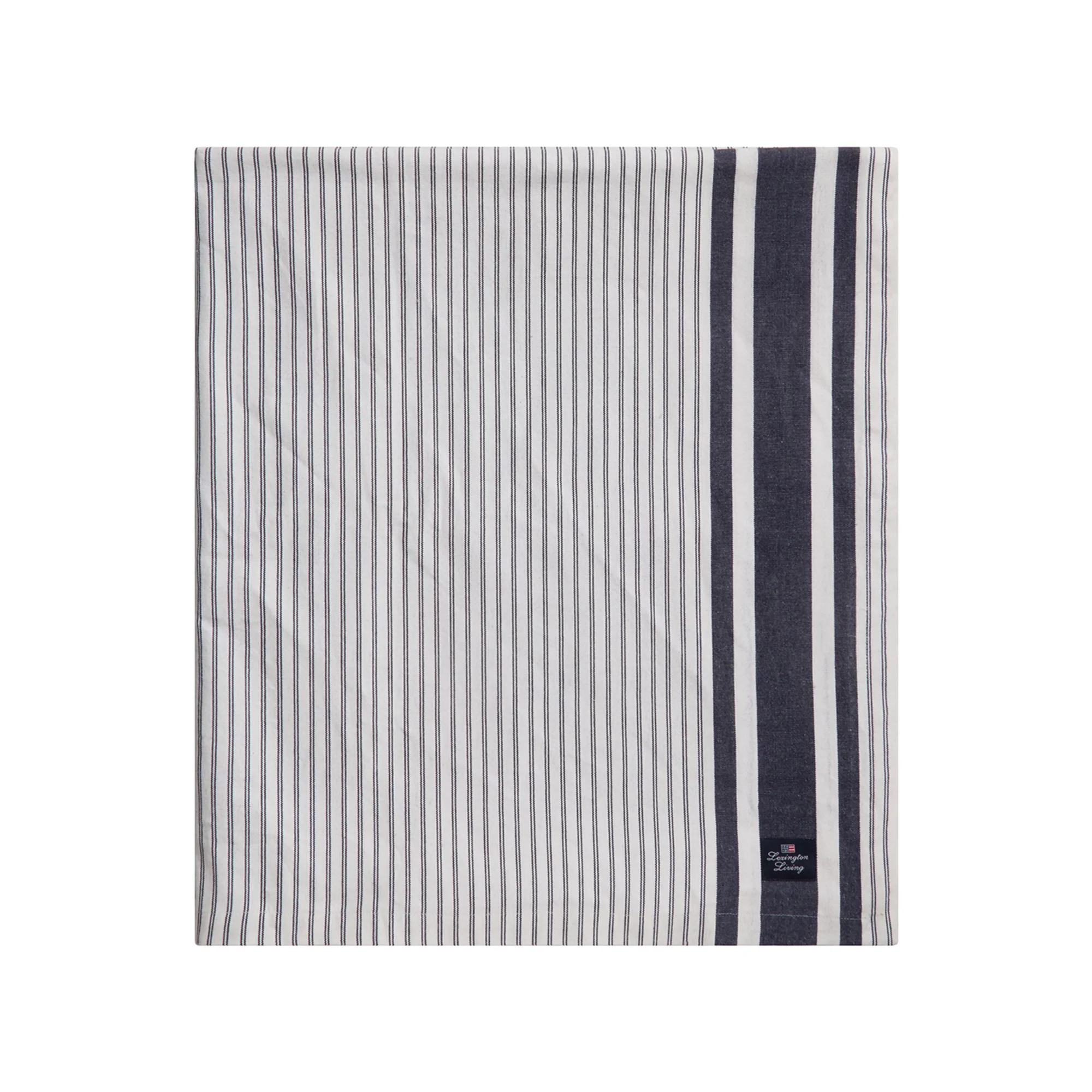 Lexington Tischwäsche ICONS STRIPED Oxford Weiß-Blau