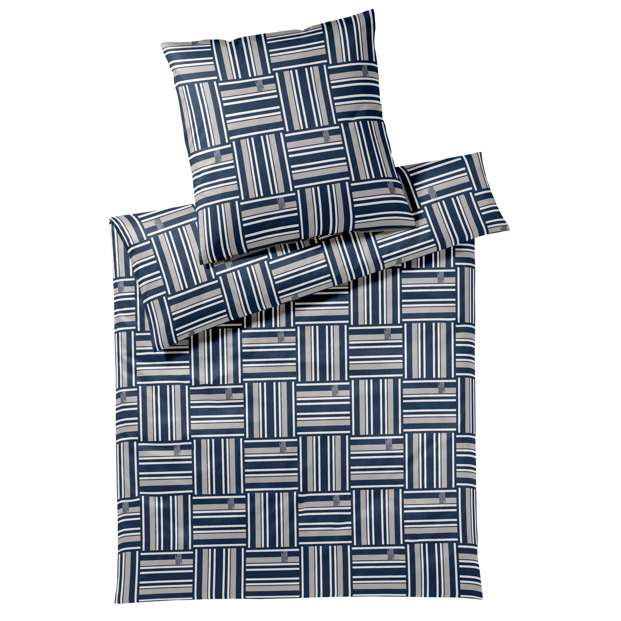 JOOP! Bettwäsche WAEVE Satin Navy