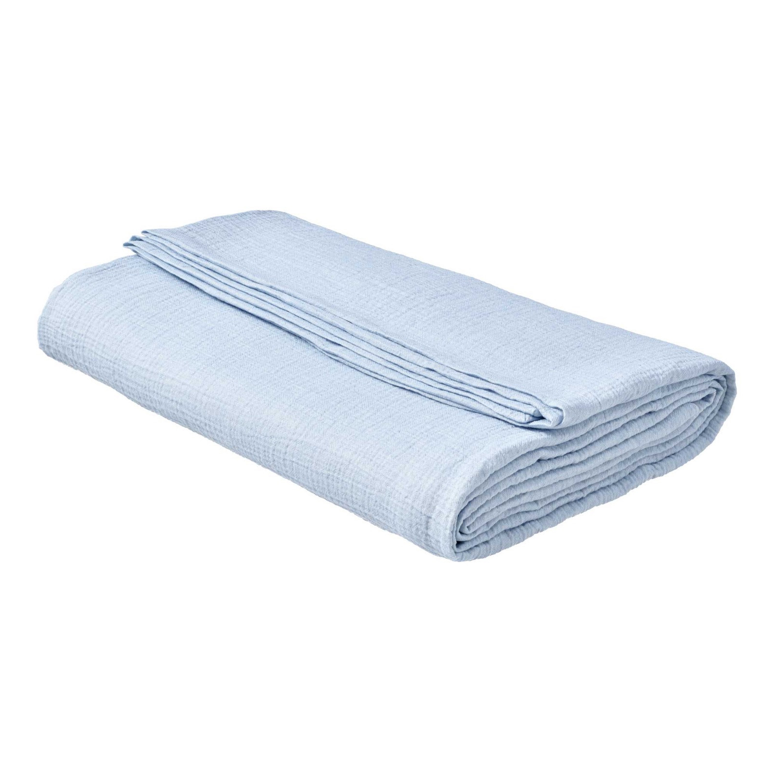 Fischbacher 1819 Tagesdecke LAGO MAXI Baumwolle Hellblau Produktbild Fischbacher 1819 Tagesdecke LAGO MAXI Baumwolle Hellblau