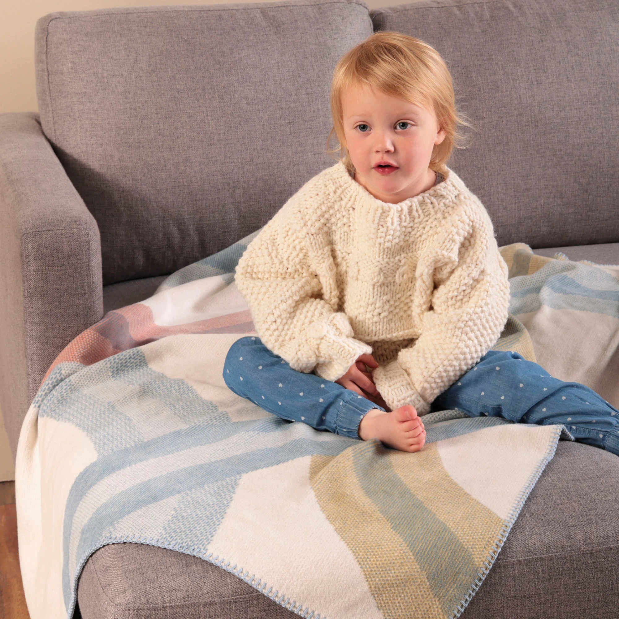 Biederlack Kinder Kuscheldecke TURN 1