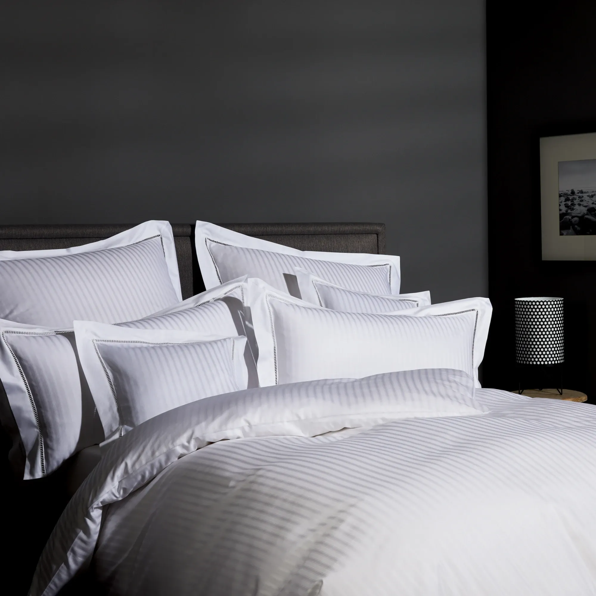 elegante Bettwäsche WHITE HOUSE Satin Weiß Produkt 1 elegante Bettwäsche WHITE HOUSE Satin Weiß 1