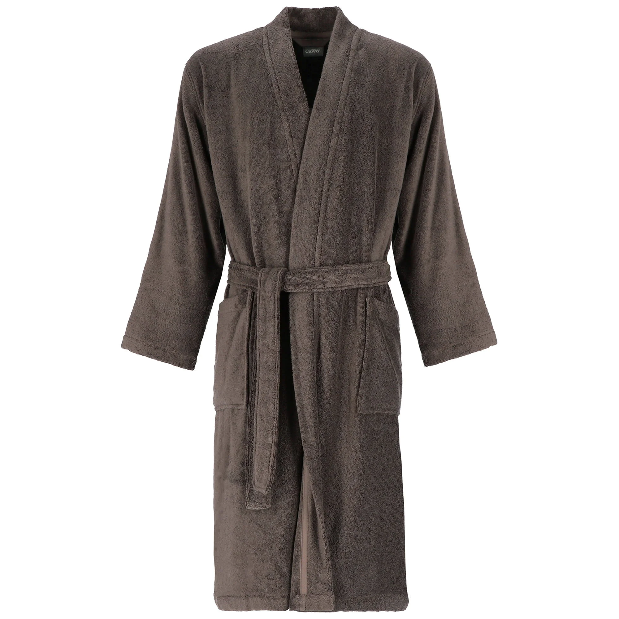Cawö Bademantel Herren Kimono 828 Pepper Produkt Cawö Bademantel Herren Kimono 828 Pepper