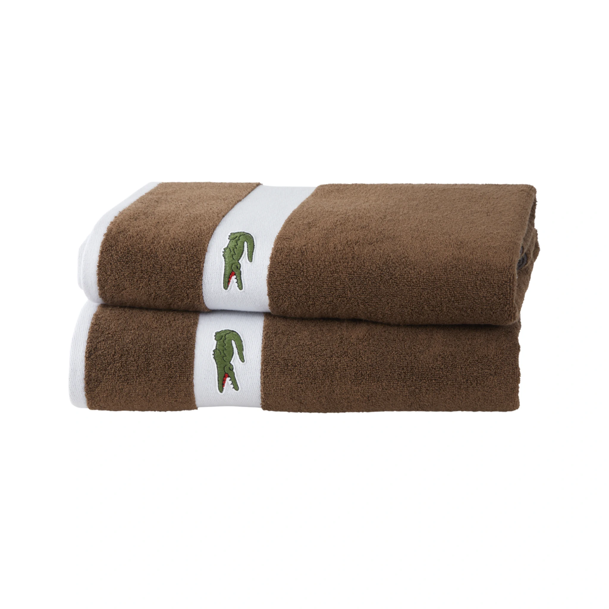 Lacoste Handtuch L CASUAL Pecan Produktbild Lacoste Handtuch L CASUAL Pecan