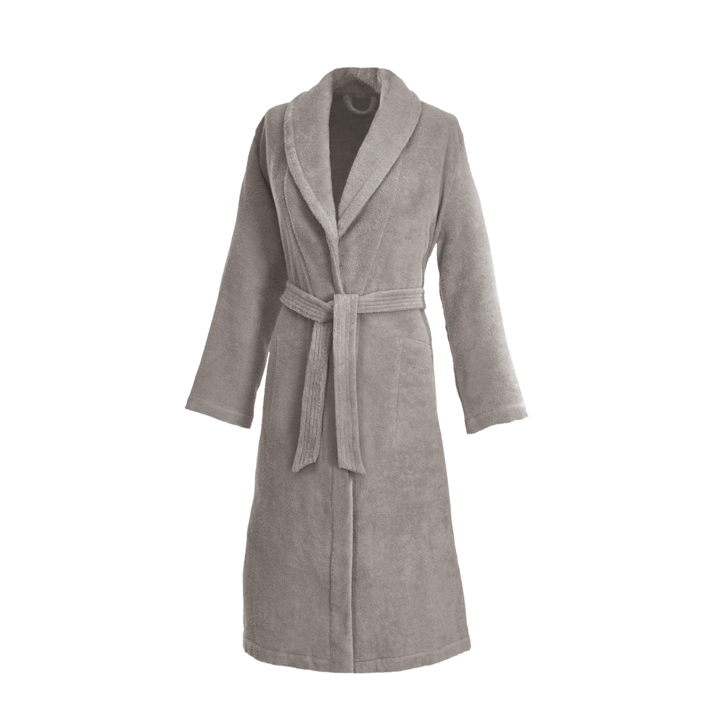 Weseta Bademantel Damen DREAMFLOR Stone Grey