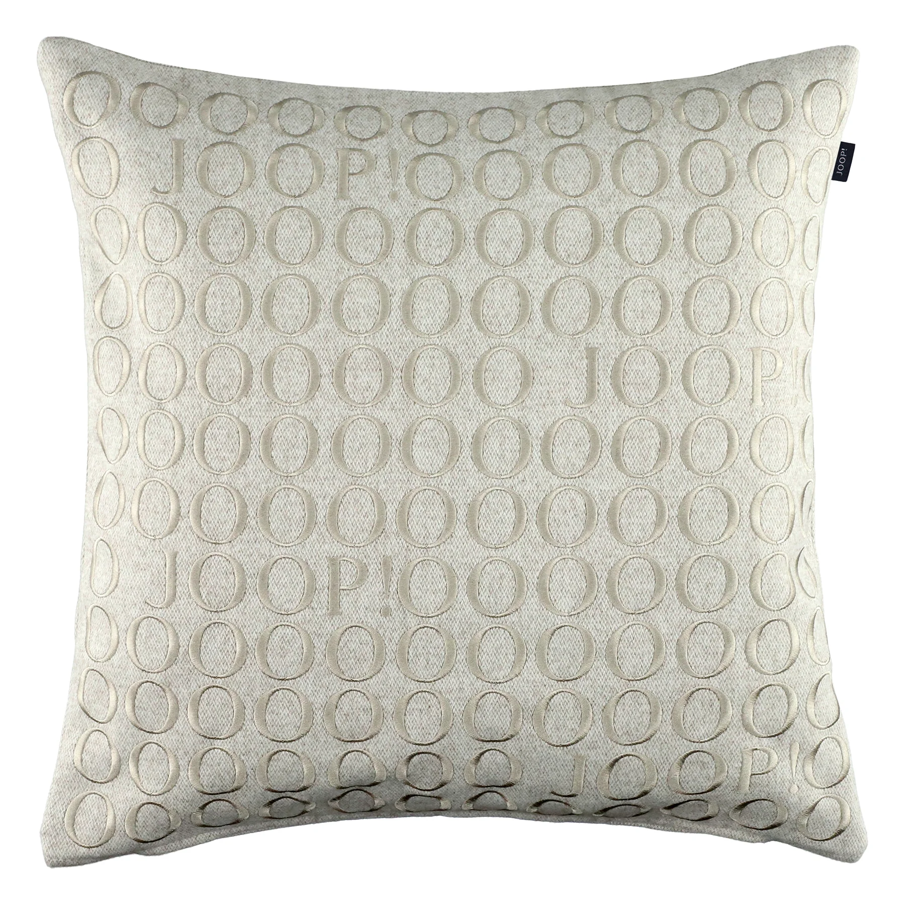 JOOP! Dekokissen FINE SIGNATURE Grau