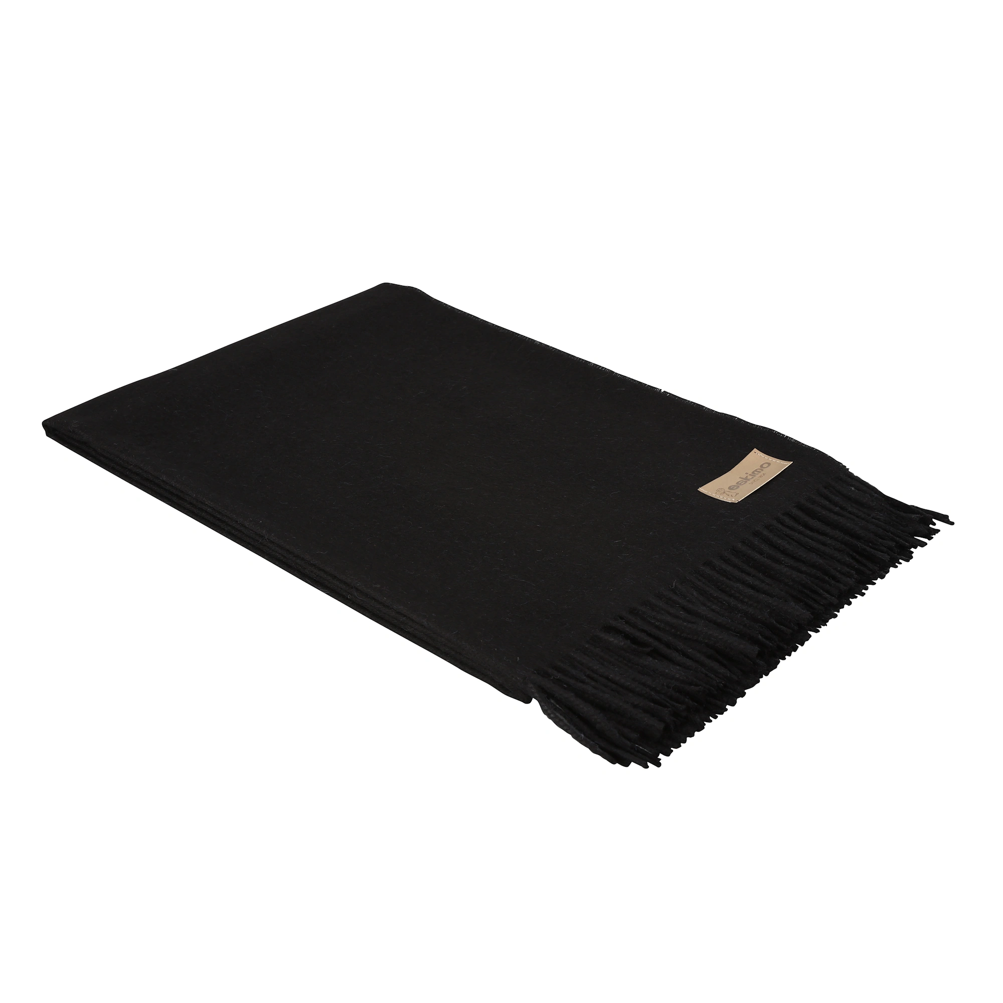 Eskimo Plaid APUS Alpaka Schwarz Produktbild Eskimo Plaid APUS Alpaka Schwarz