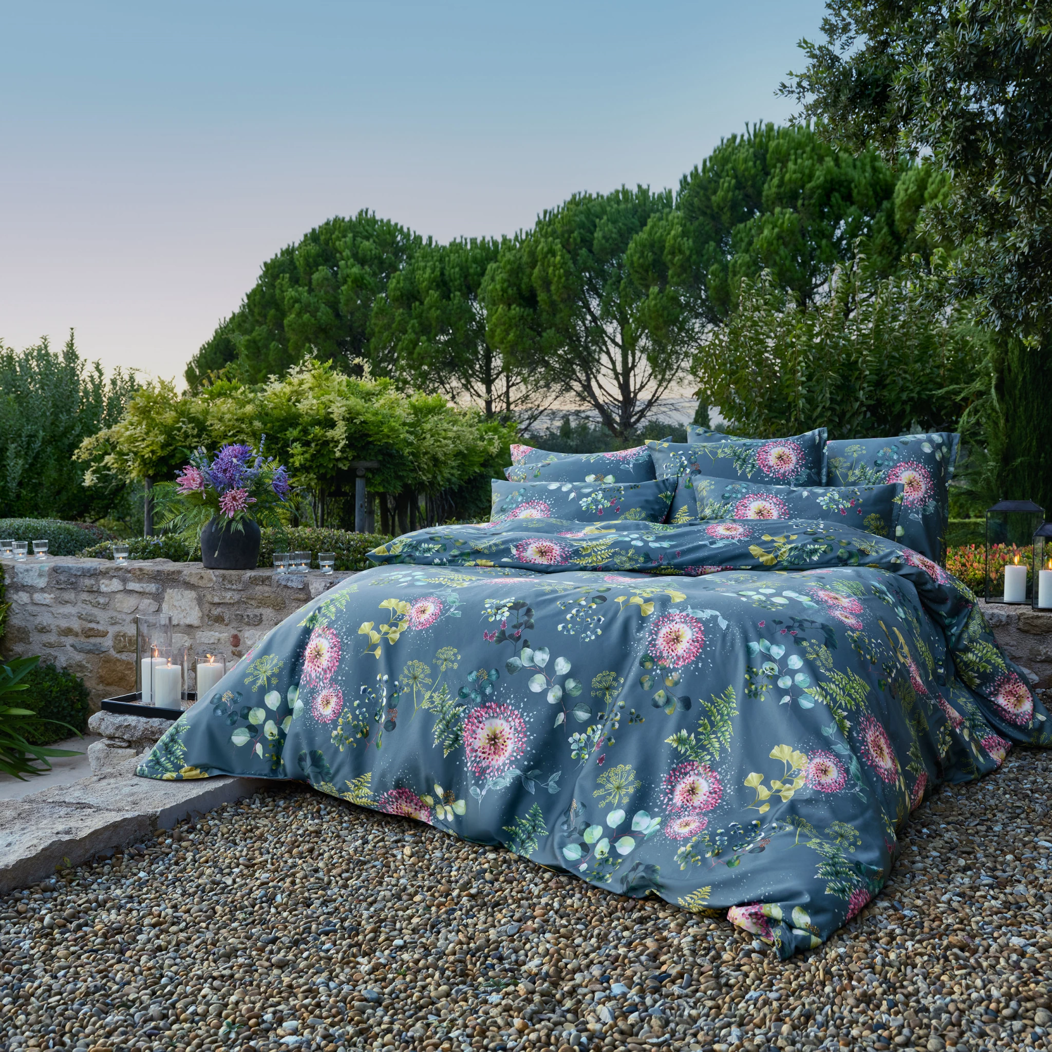 Schlossberg Bettwäsche NELE Satin Vert Produktbild 4 Schlossberg Bettwäsche NELE Satin Vert 4