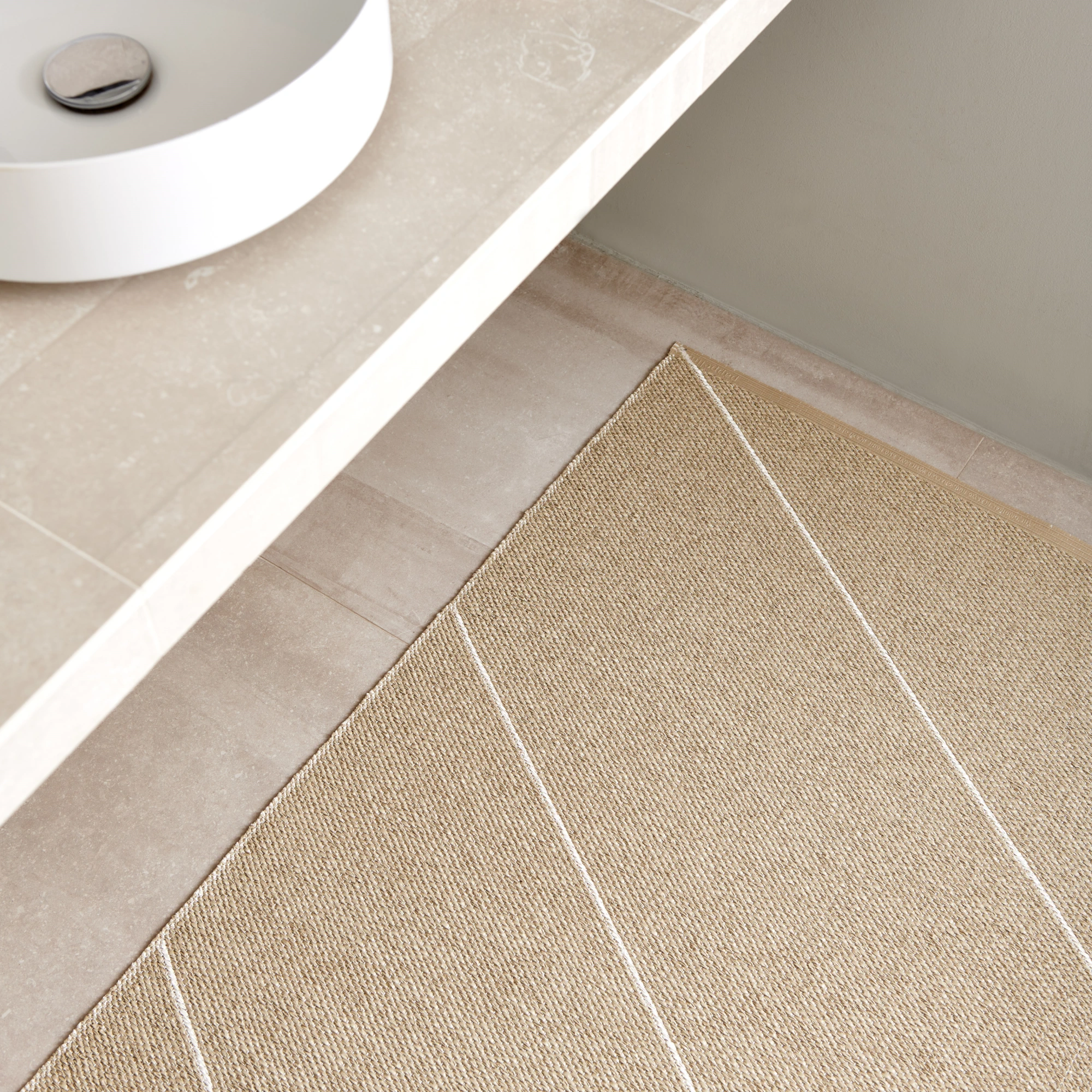 Pappelina Rug RANDY Sand 2
