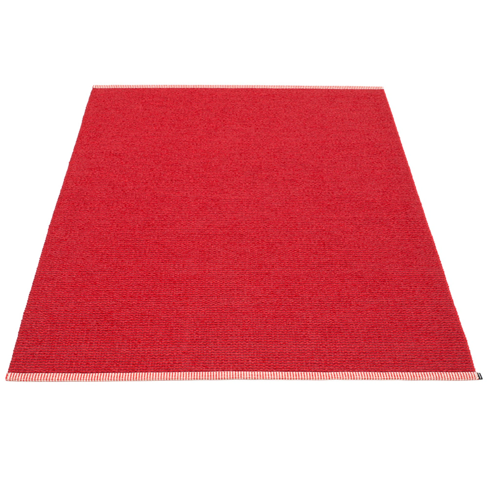 pappelina teppich mono dark red red produktbild pappelina teppich mono dark red red