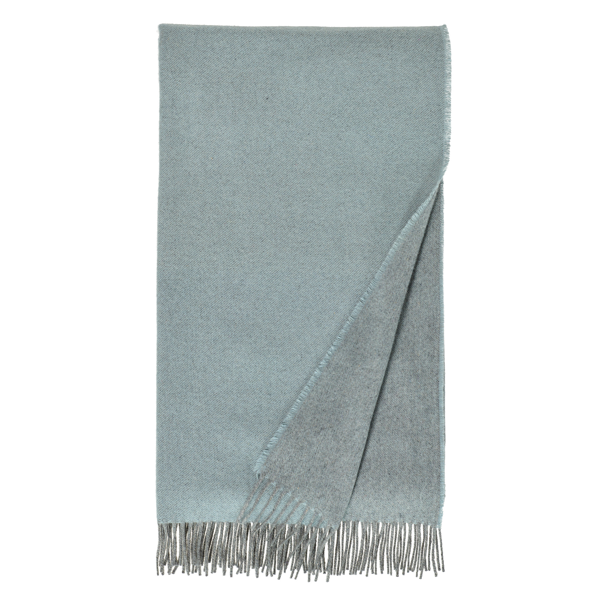 Christian Fischbacher Plaid ASPEN Kaschmir Graugrün Produktbild Christian Fischbacher Plaid ASPEN Kaschmir Graugrün