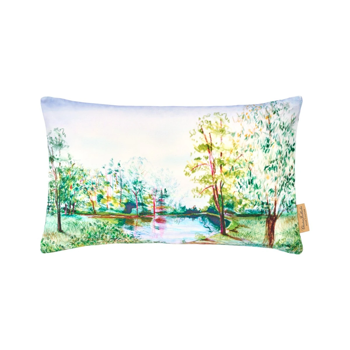 Christian Fischbacher Dekokissen TREES Produktbild Christian Fischbacher Dekokissen TREES