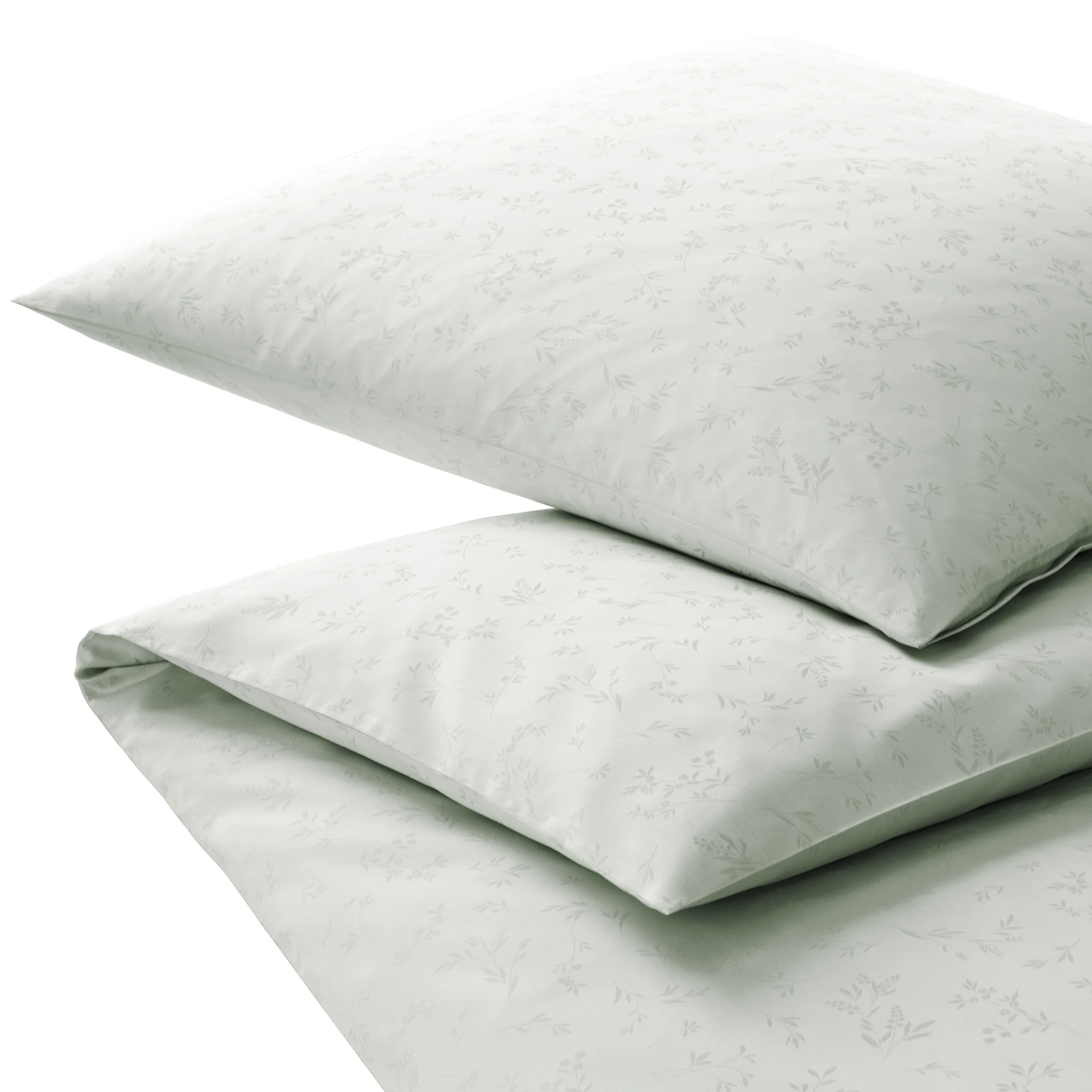 elegante Bettwäsche DELIGHT Jacquard Pastellgrün