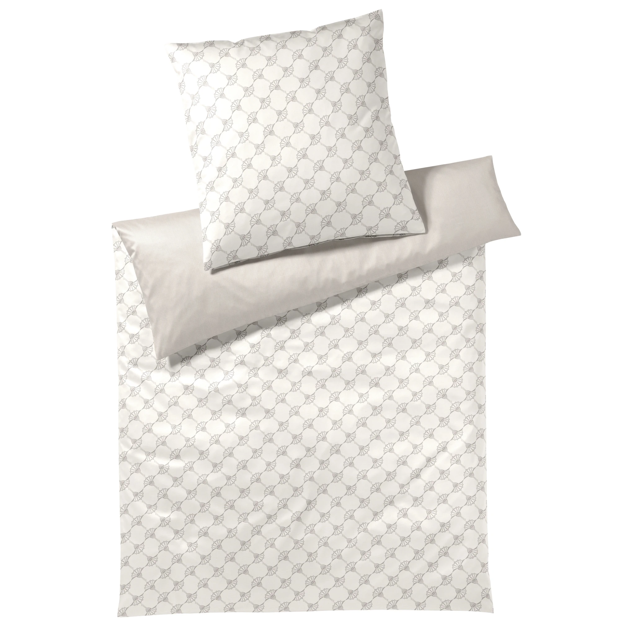 JOOP! Bettwäsche CORNFLOWER DOUBLE Satin Creme Produktbild JOOP! Bettwäsche CORNFLOWER DOUBLE Satin Creme