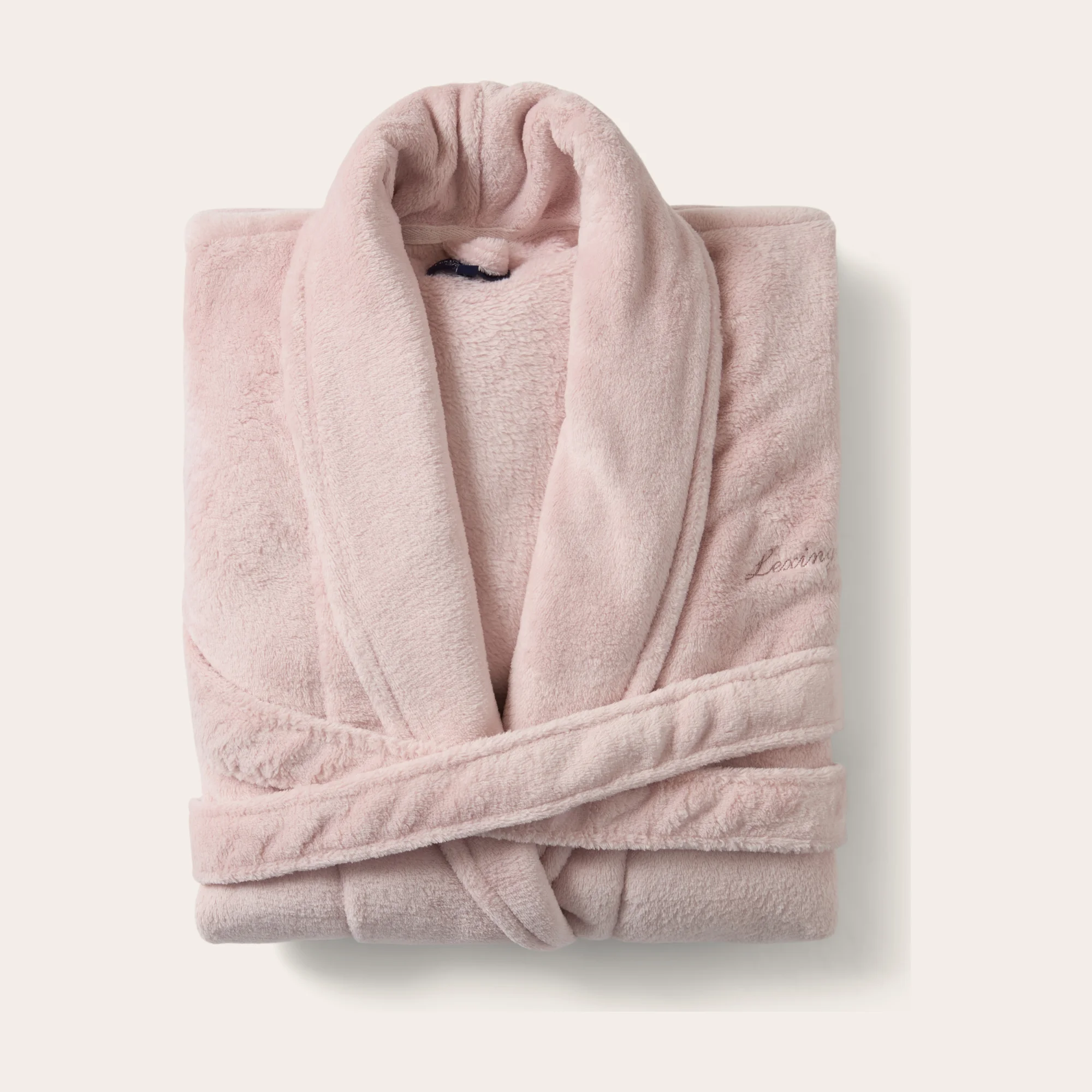 Lexington Morgenmantel Damen FLEECE Hellrosa