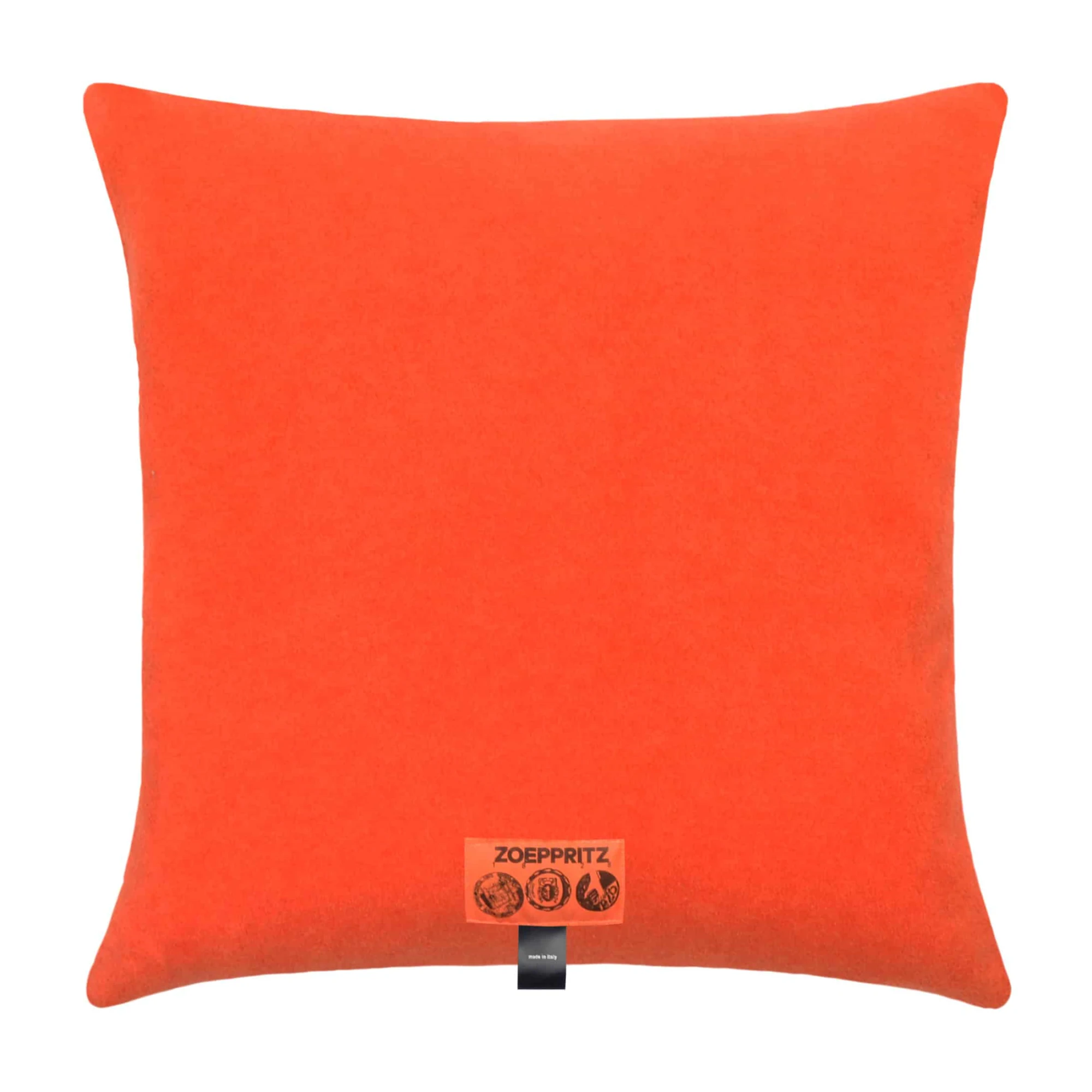 Zoeppritz Dekokissen SOFT-FLEECE Papaya Produktbild Zoeppritz Dekokissen SOFT-FLEECE Papaya