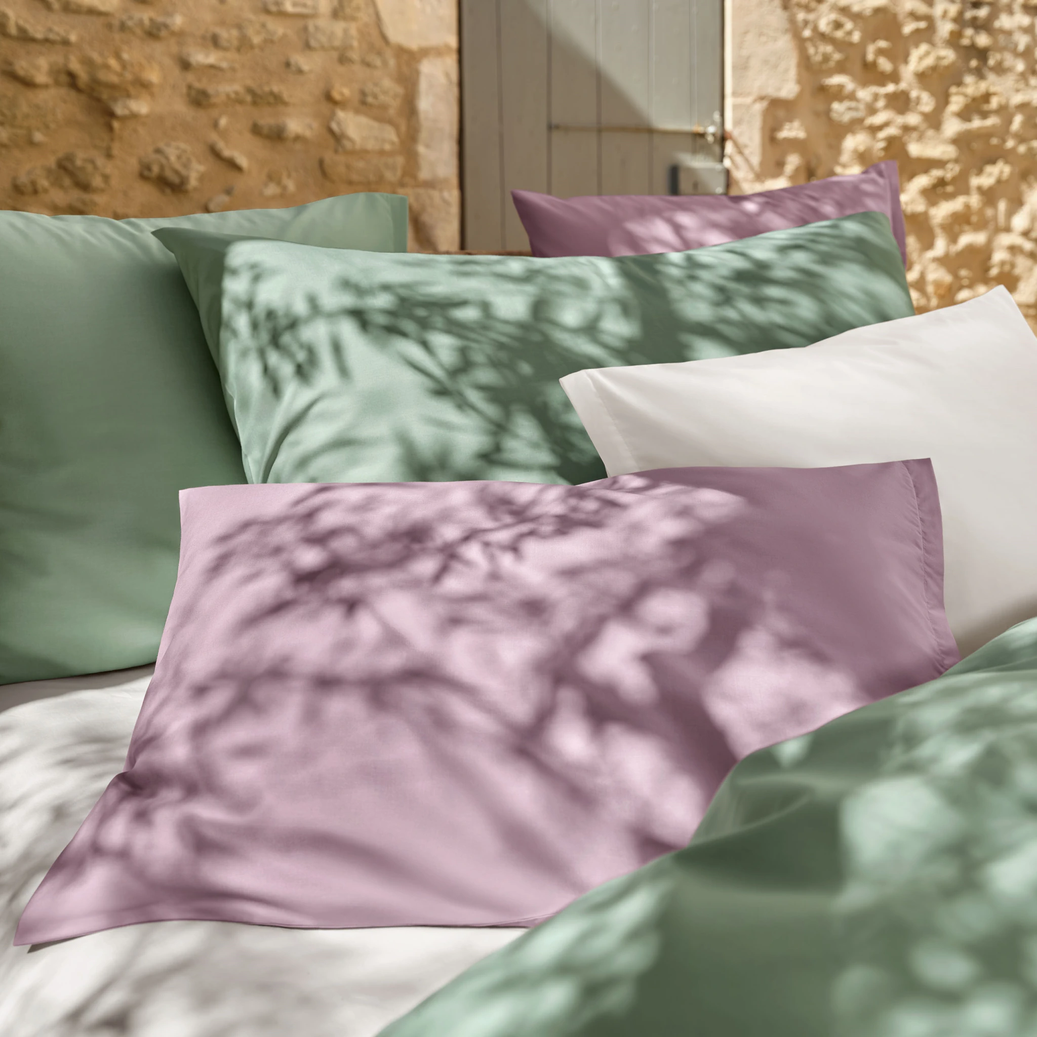 Schlossberg Bettwäsche BEN Perkal Cozy Leaf Produkt 5 Schlossberg Bettwäsche BEN Perkal Cozy Leaf 5