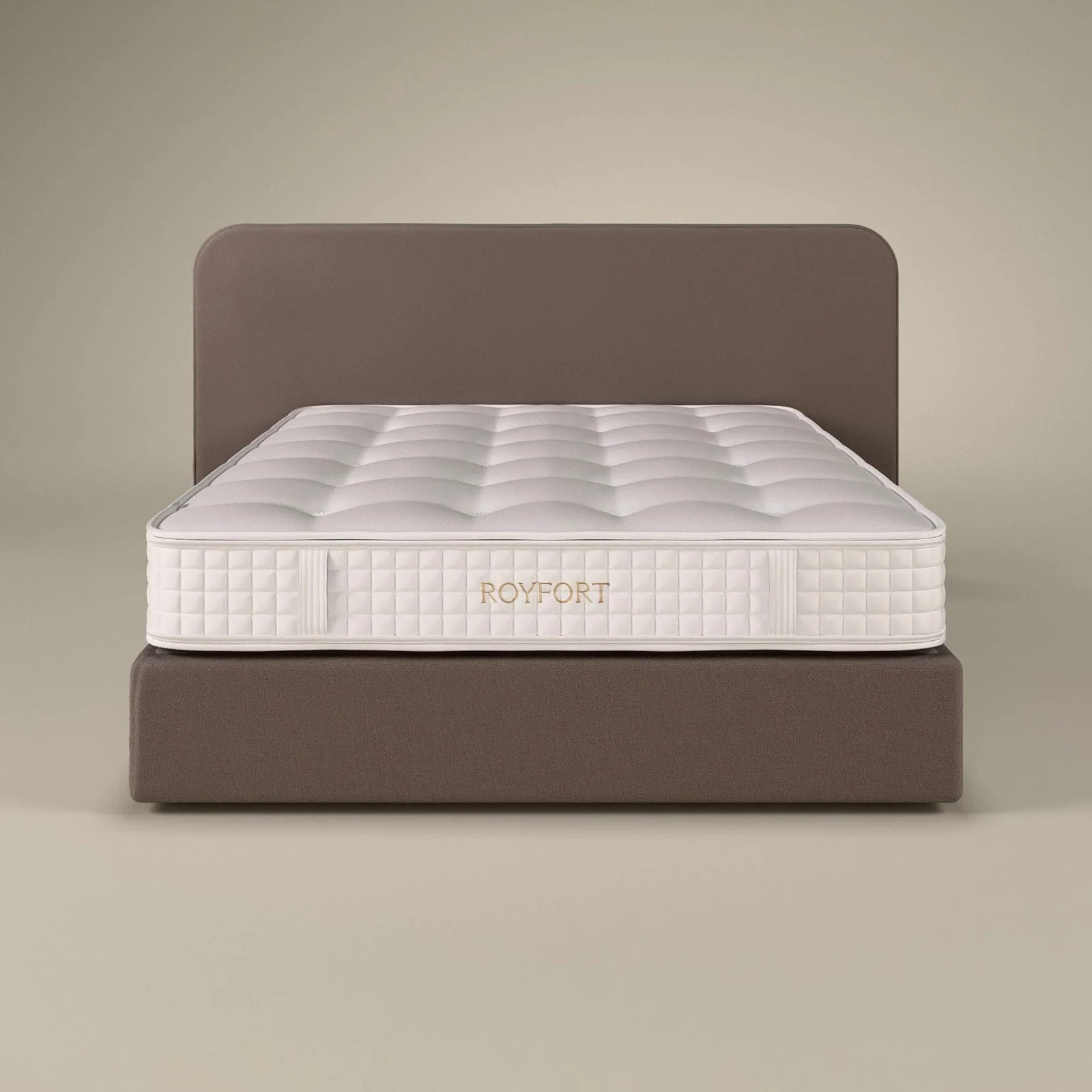 Royfort Bed ATELIER LINE Mocha