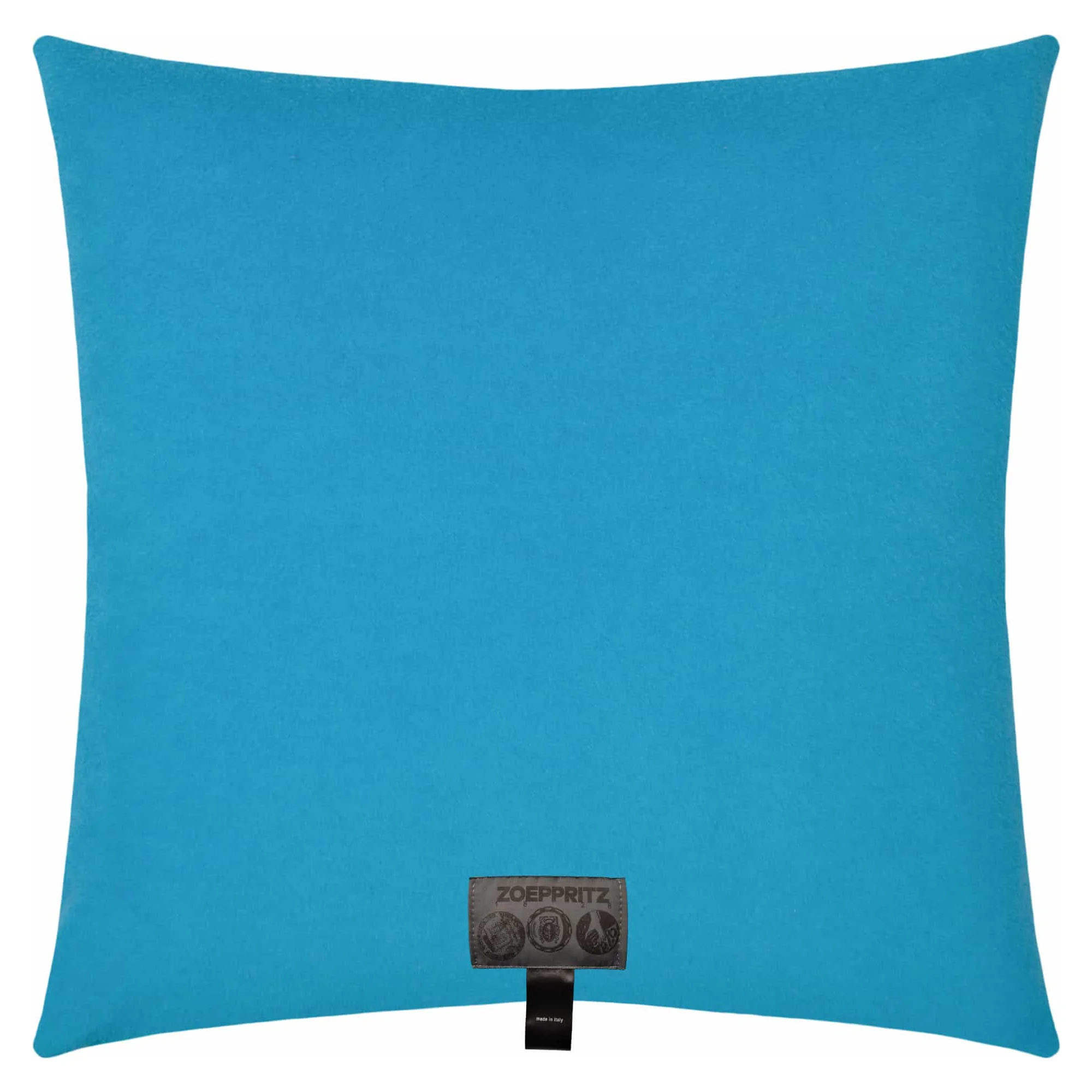 Zoeppritz Decorative Cushion SOFT-FLEECE Cyan