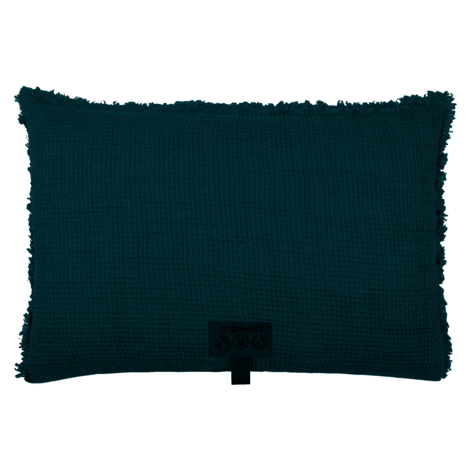 Zoeppritz Decorative Cushion HONEYBEE Linen Deep Pacific