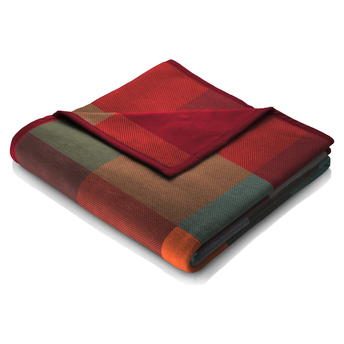 Biederlack Plaid COLOUR WOVEN Colour