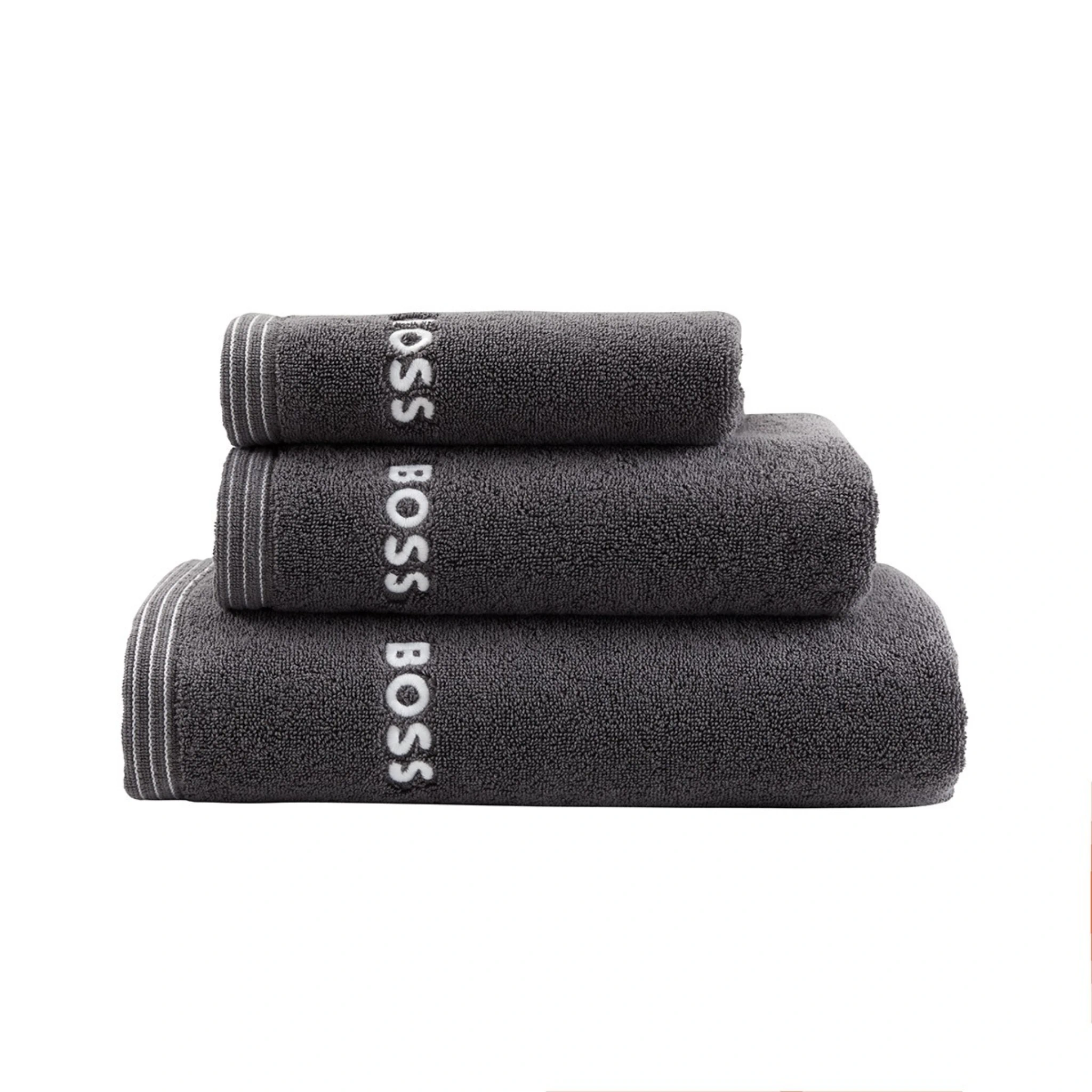 Hugo Boss Handtücher EDGE Graphit Produktbild Hugo Boss Handtücher EDGE Graphit