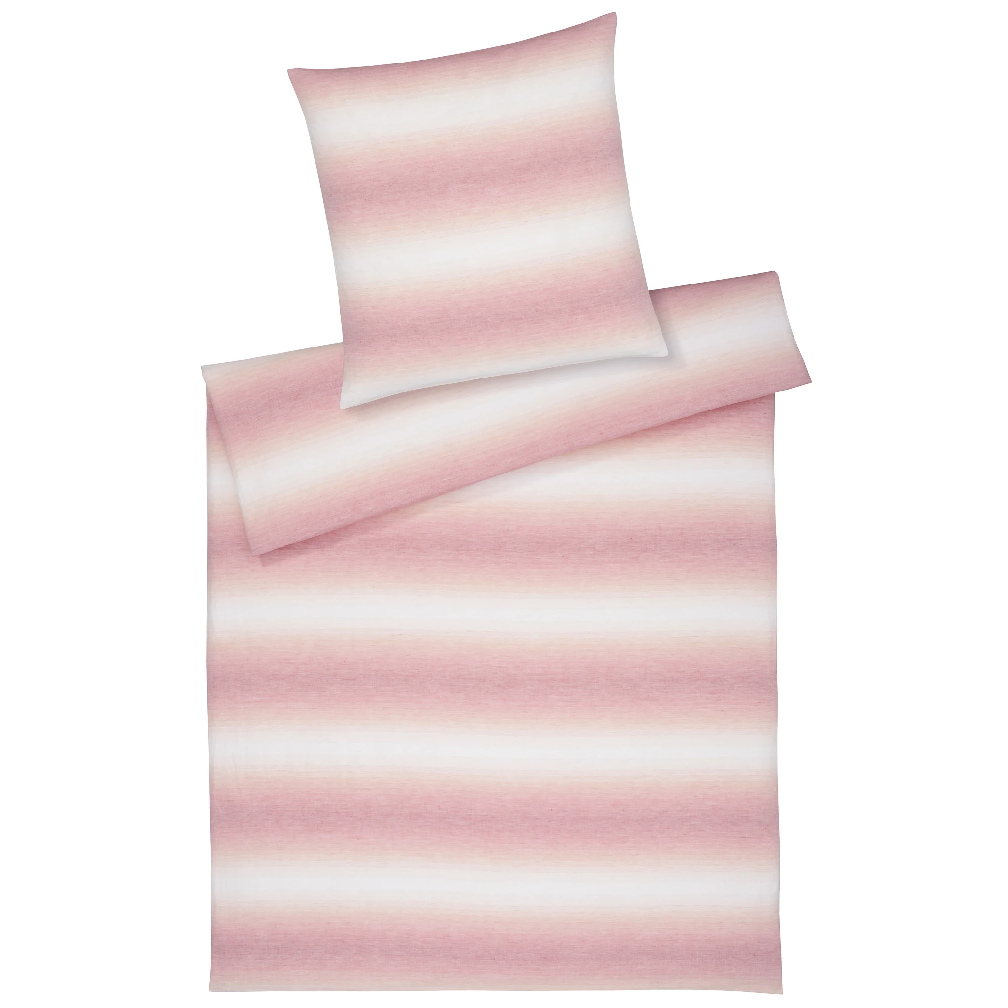 elegante Bettwäsche LAYER Halbleinen Wassermelone Produktbild elegante Bettwäsche LAYER Halbleinen Wassermelone