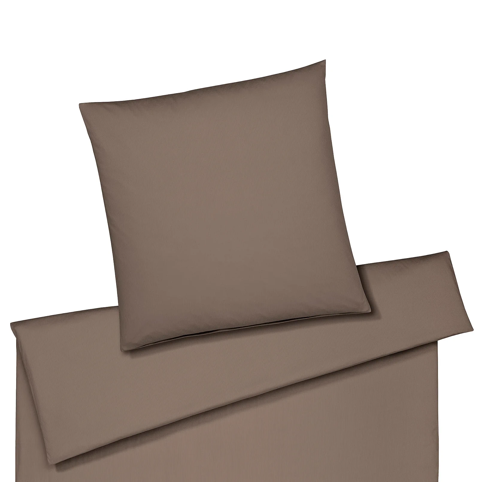 elegante Bettwäsche CORD Jersey Mocca