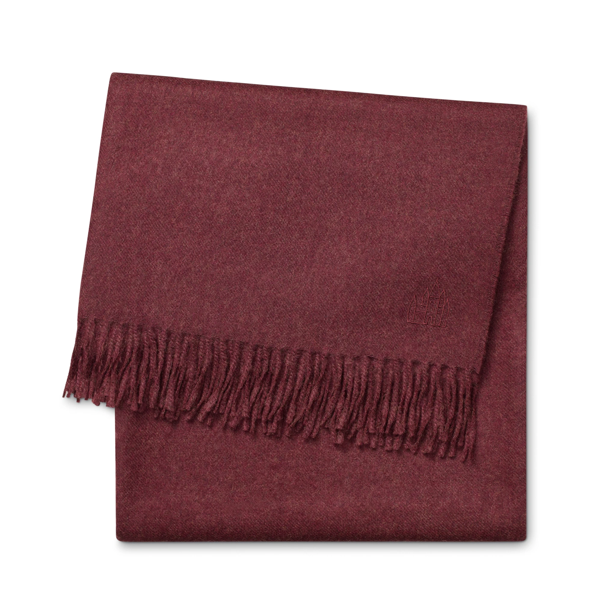 Schlossberg Plaid MILO Alpaka Burgundy Produkt Schlossberg Plaid MILO Alpaka Burgundy