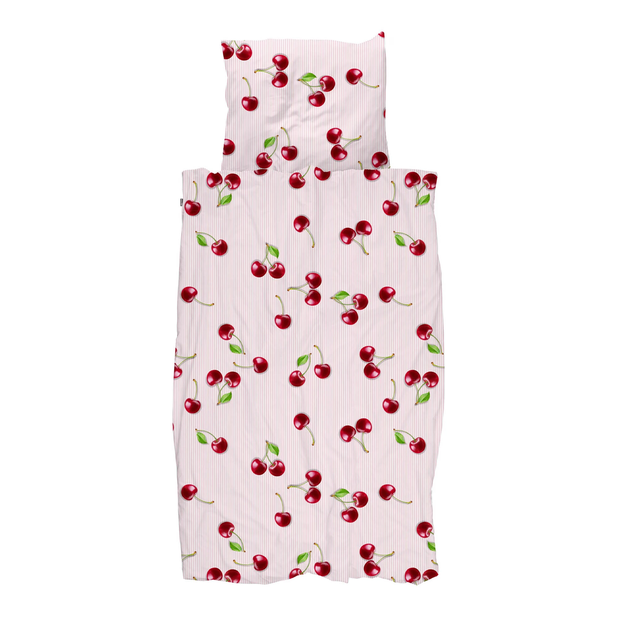 Snurk Bettwäsche MON CHERRY Perkal Rot