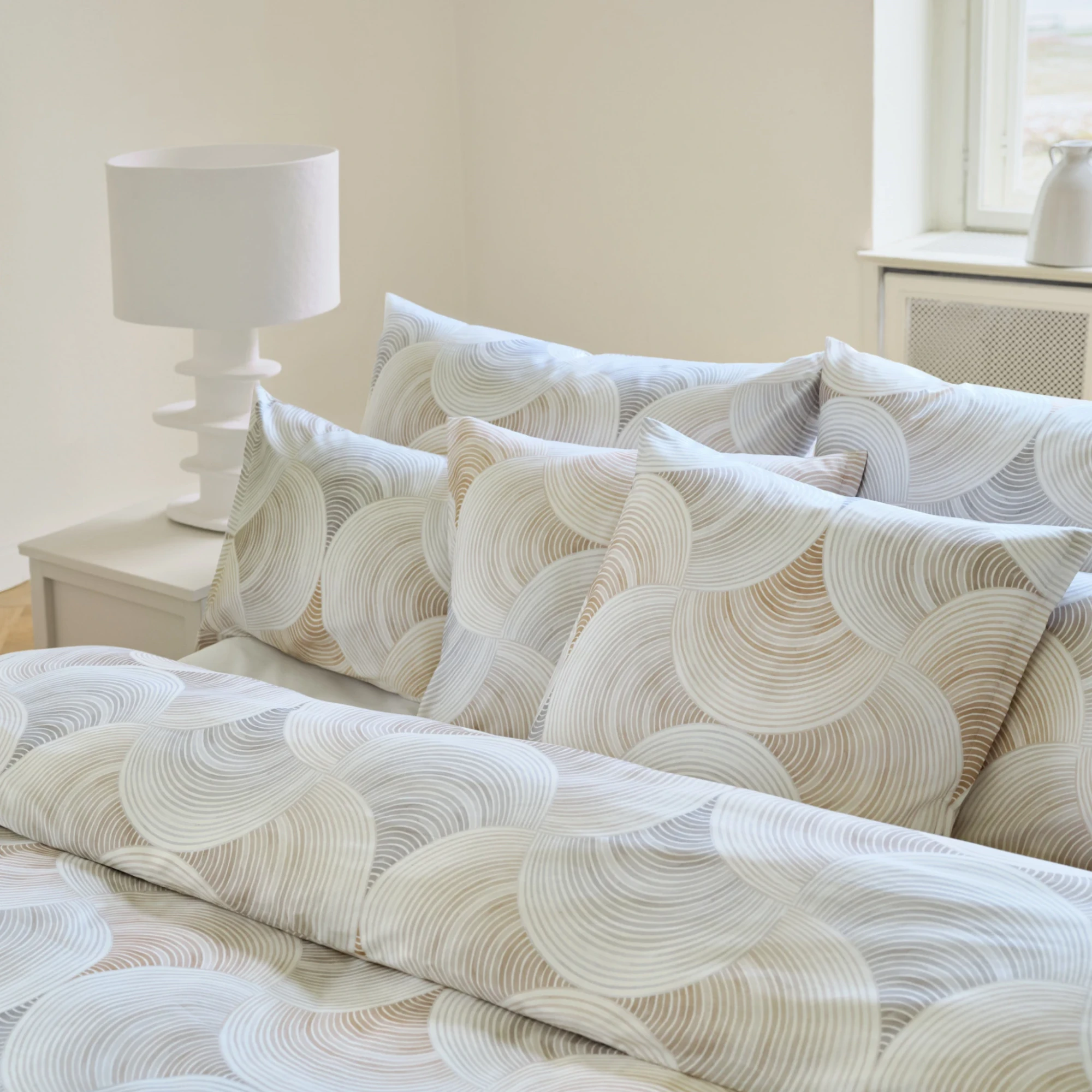Schlossberg Bettwäsche RUBEN Satin Noblesse Beige 1