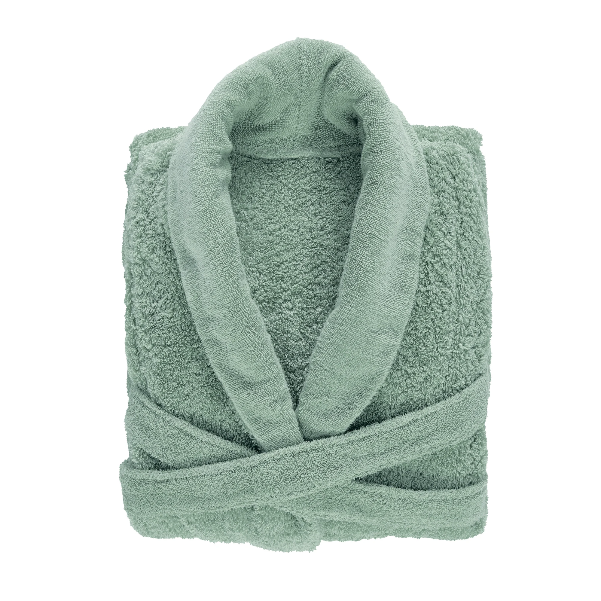 Abyss & Habidecor Bademantel SUPER PILE Aqua