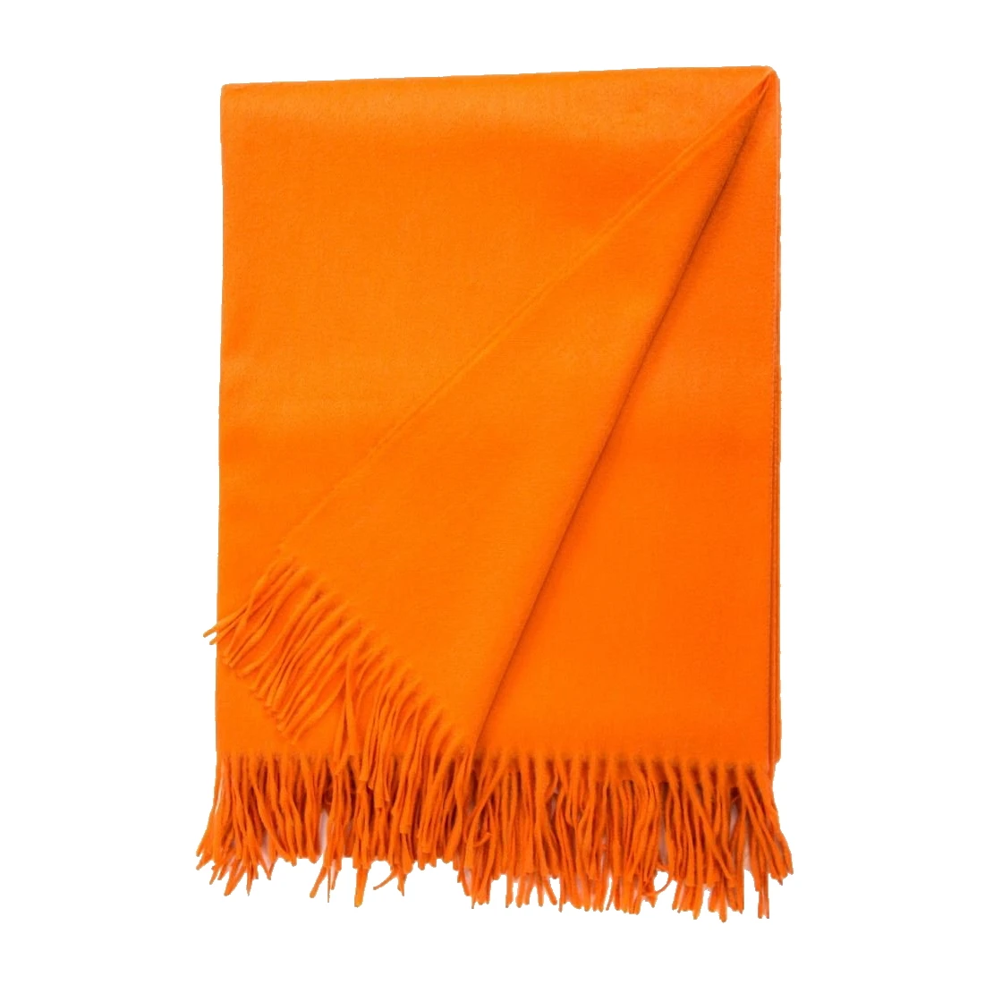 Begg & Co Plaid ARRAN Kaschmir Orange Produktbild Begg & Co Plaid ARRAN Kaschmir Orange