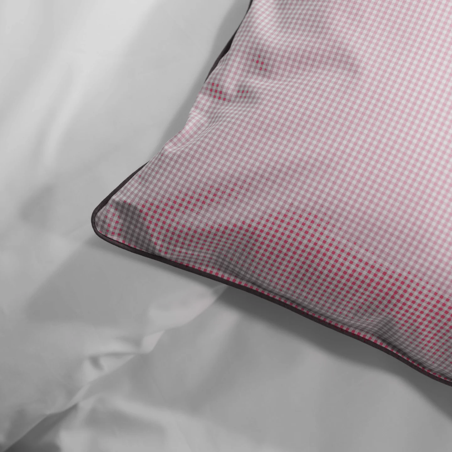 Graser Bettwäsche VICHY Perkal Rose-Amaranth