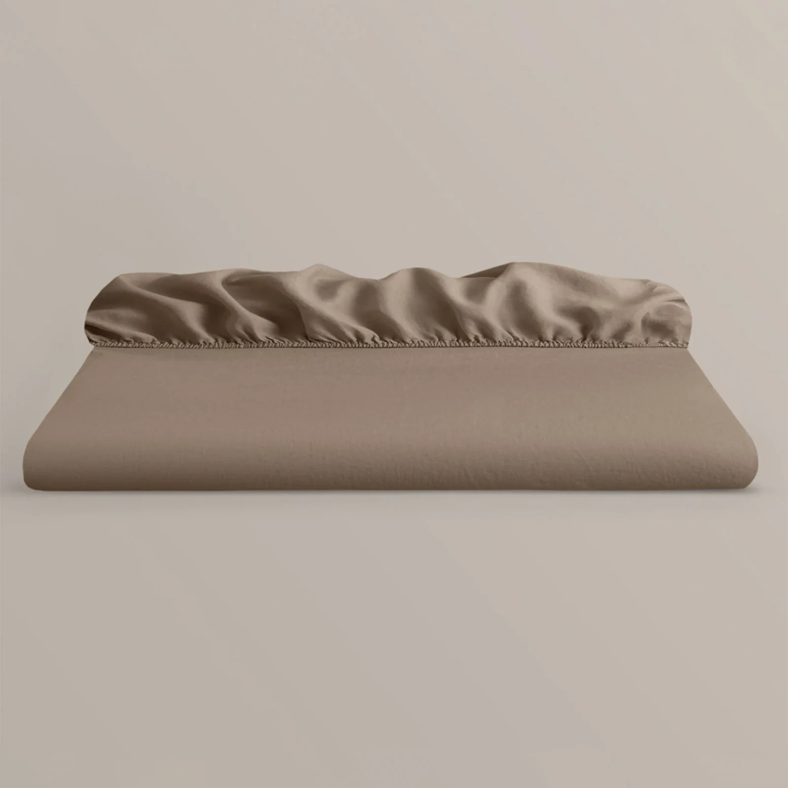Royfort Spannbettlaken LEINEN Taupe Produktbild Royfort Spannbettlaken LEINEN Taupe