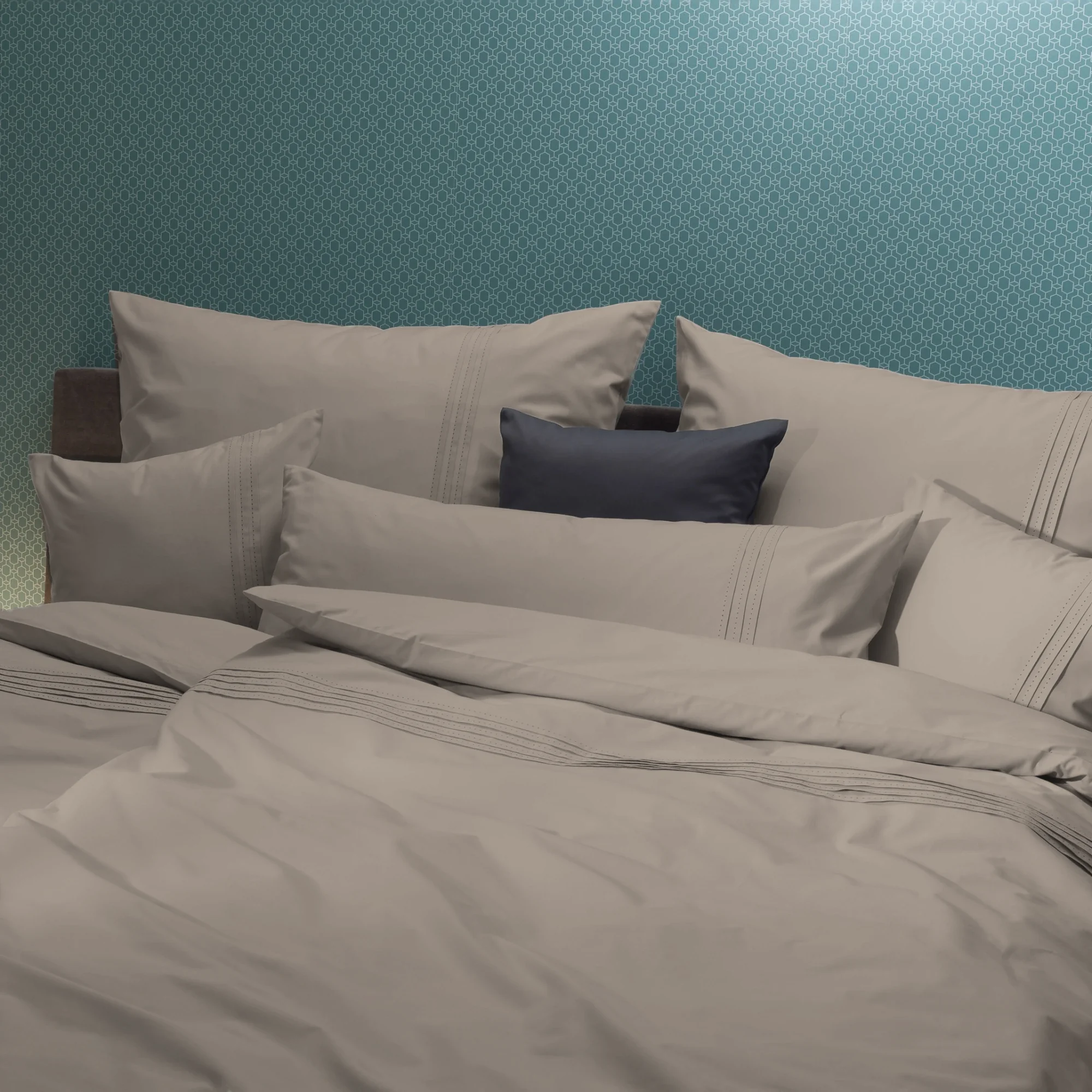 Graser Bettwäsche NOVARA Perkal Beige Produktbild Graser Bettwäsche NOVARA Perkal Beige