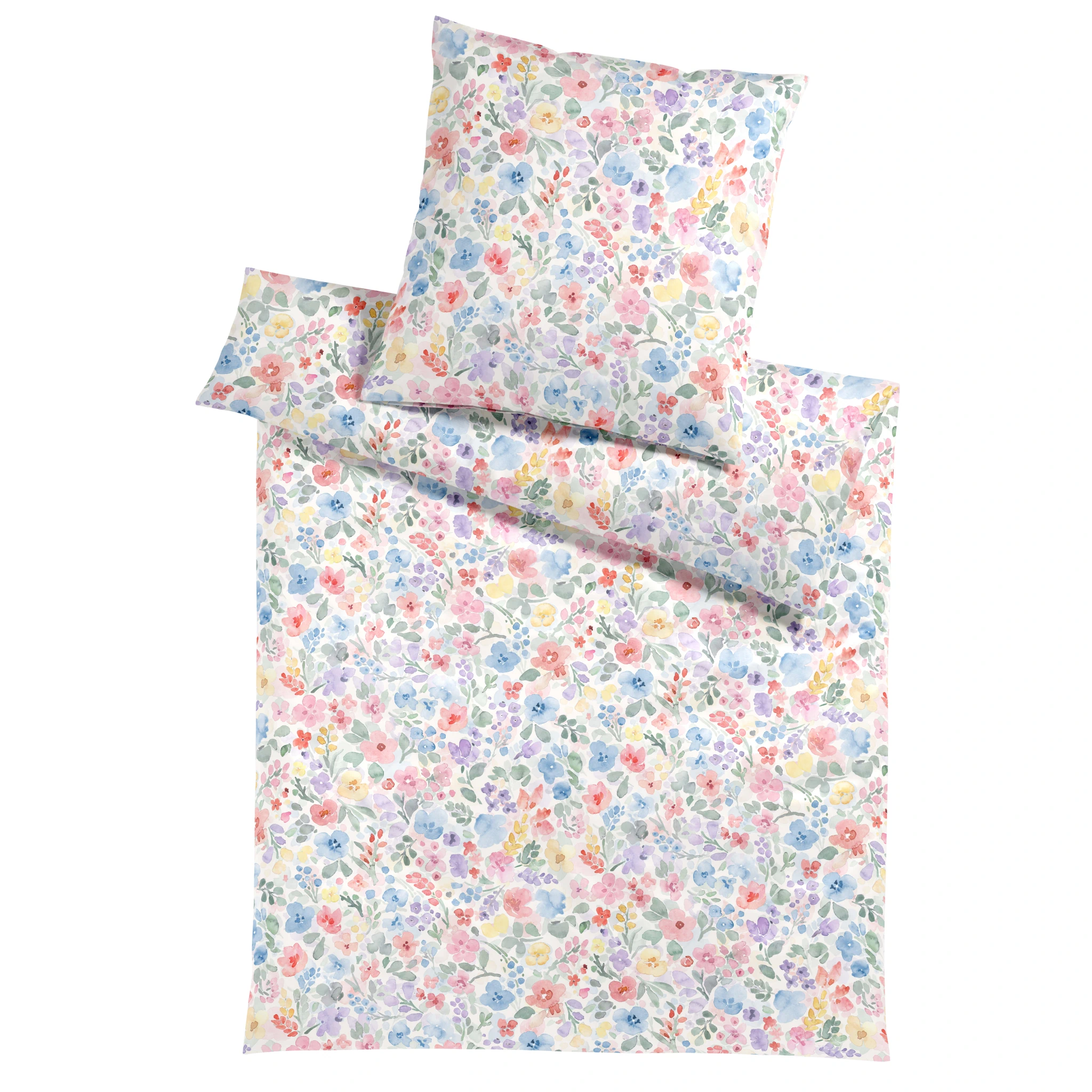 elegante Bettwäsche GENTLE Jersey Blau Produktbild elegante Bettwäsche GENTLE Jersey Blau