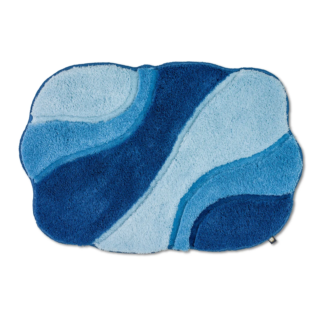 Rhomtuft Badteppich AMBIENTE Blau