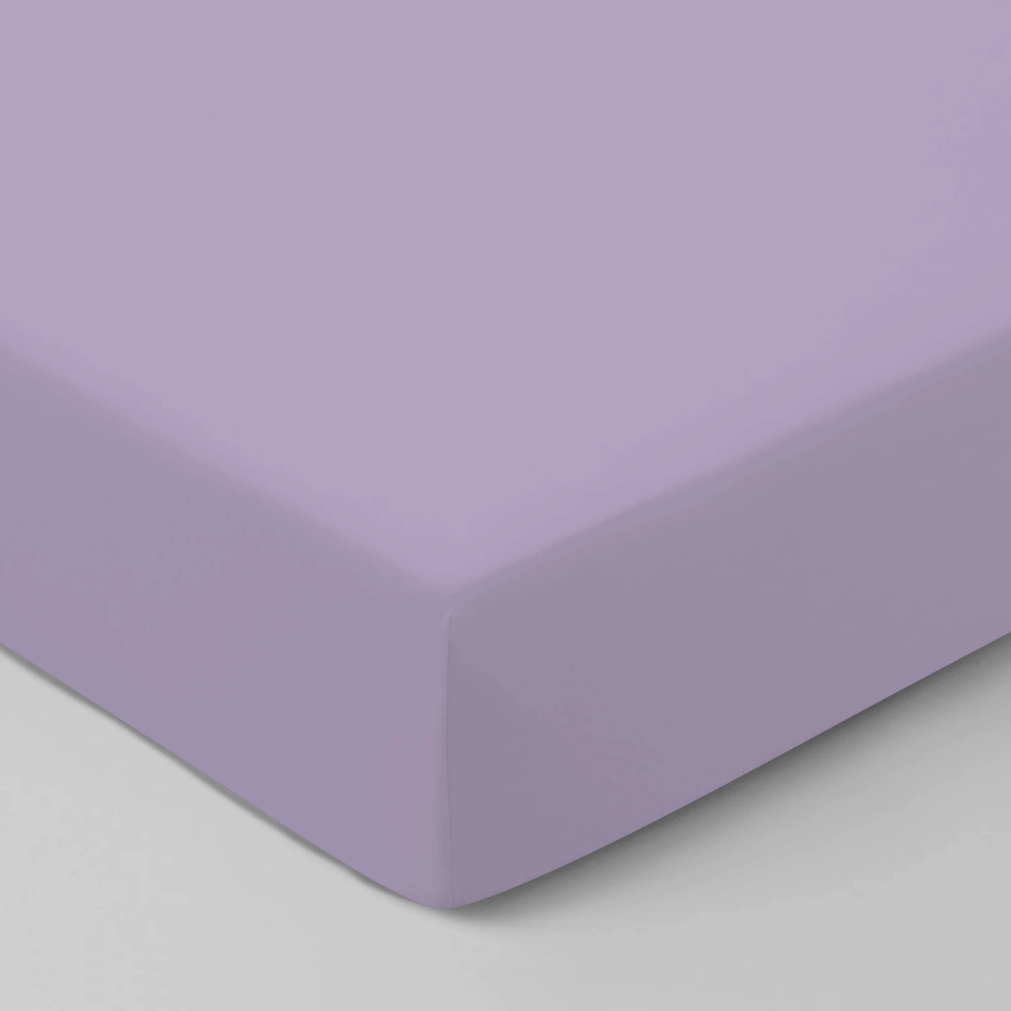 Graser Spannbettlaken SATIN UNI Lavendel Produktbild Graser Spannbettlaken SATIN UNI Lavendel